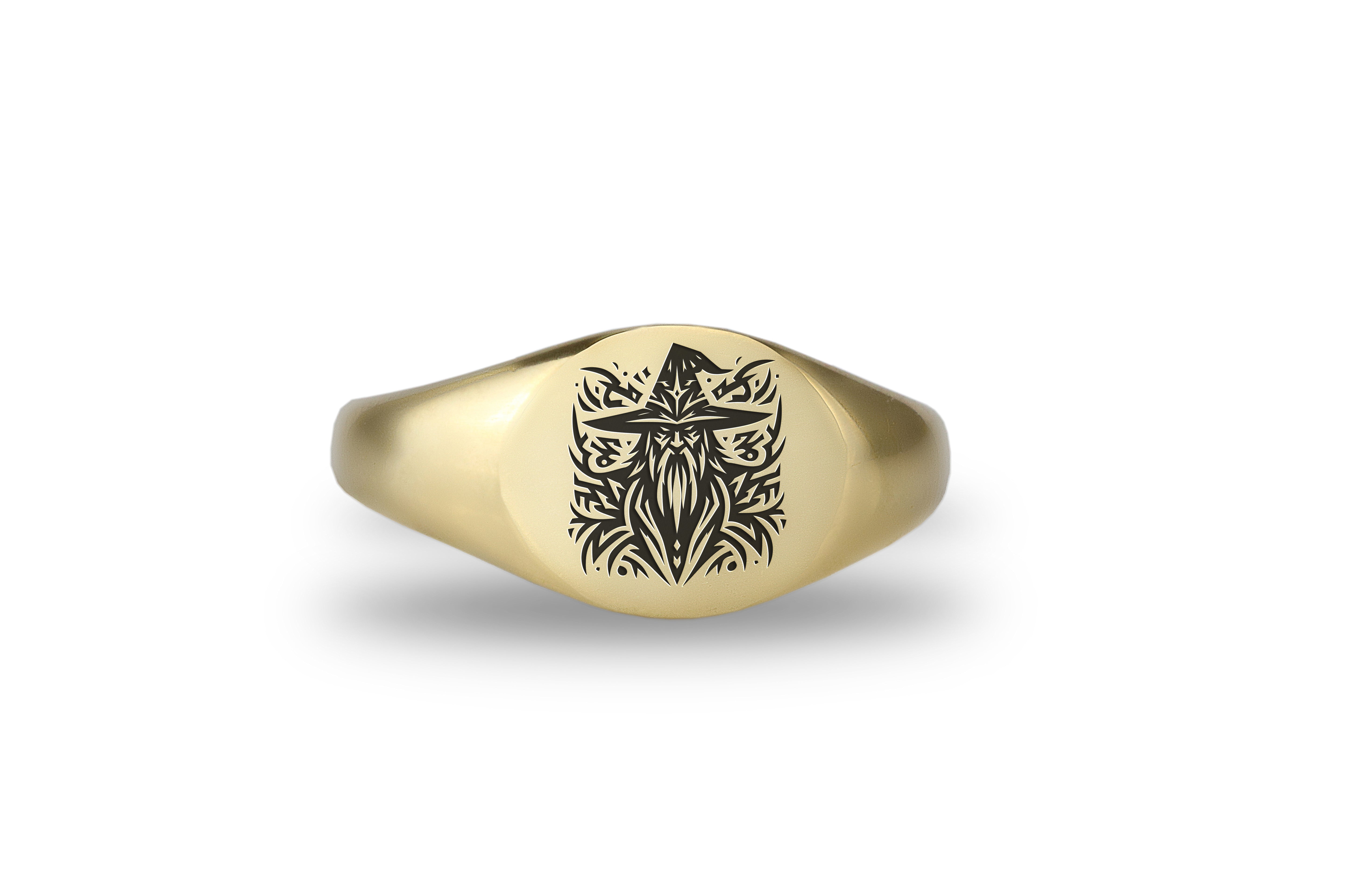 Custom Wizard Signet Ring