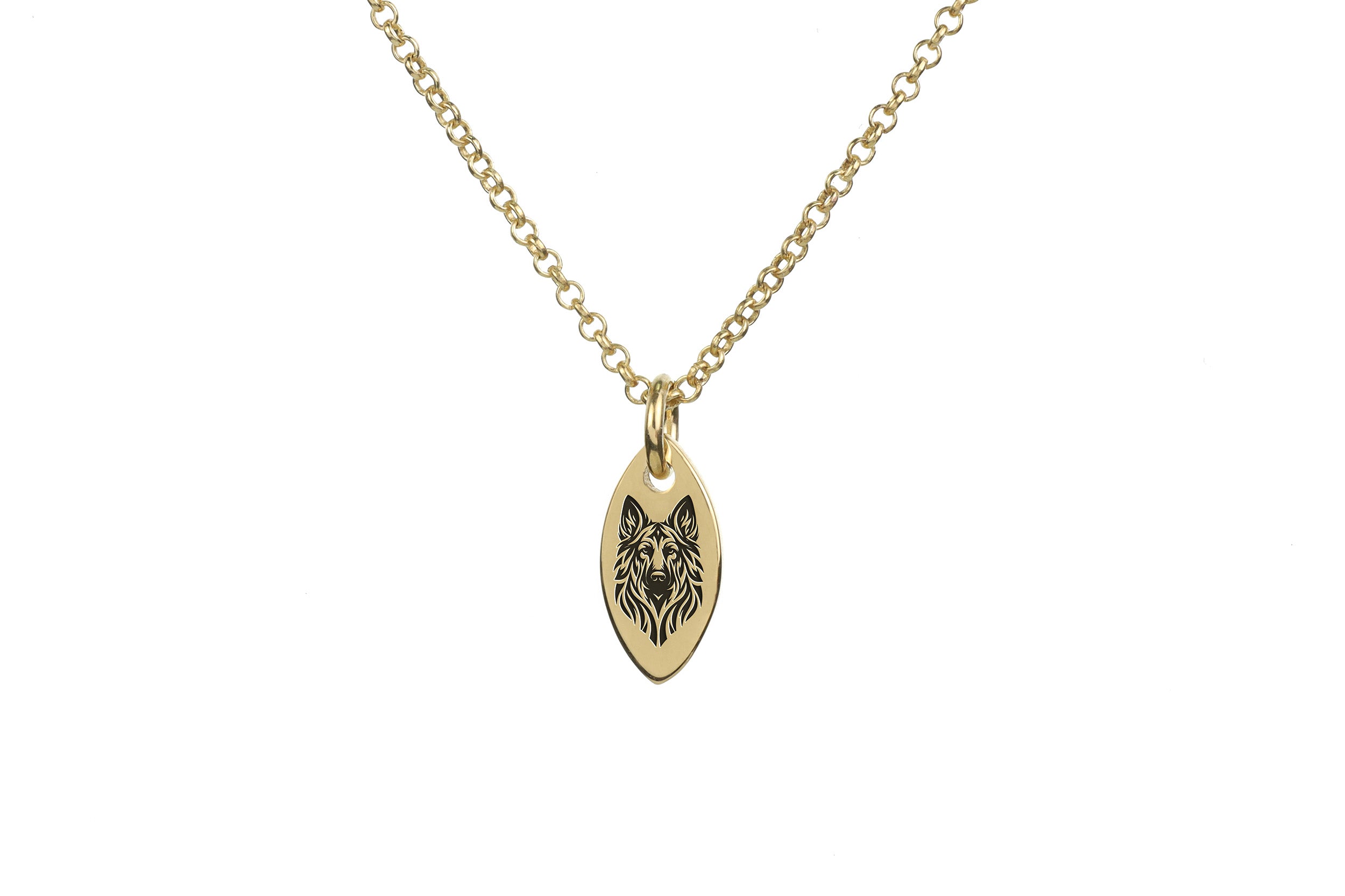 German Shepard Dog Necklace