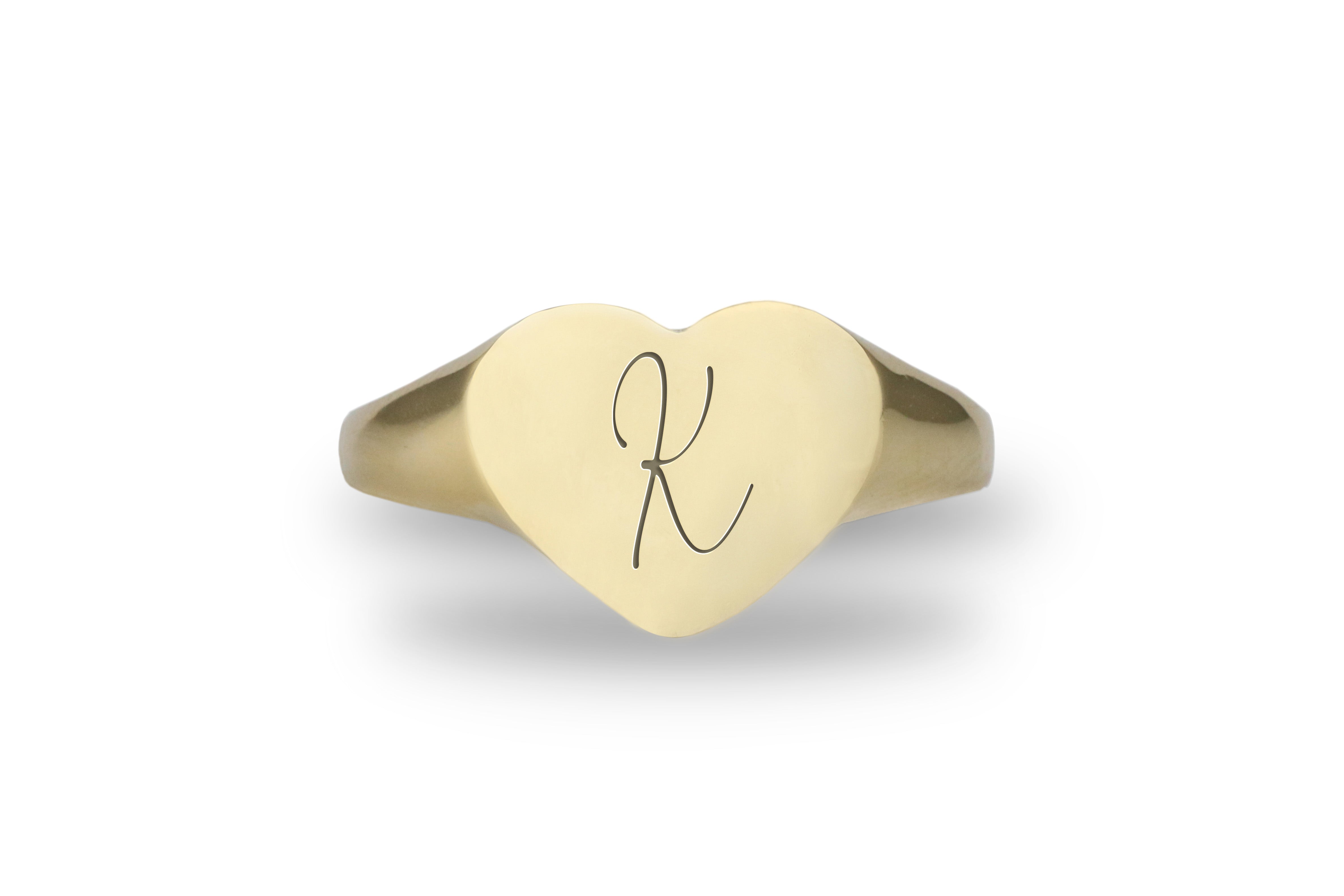 Letter Engraving Ring