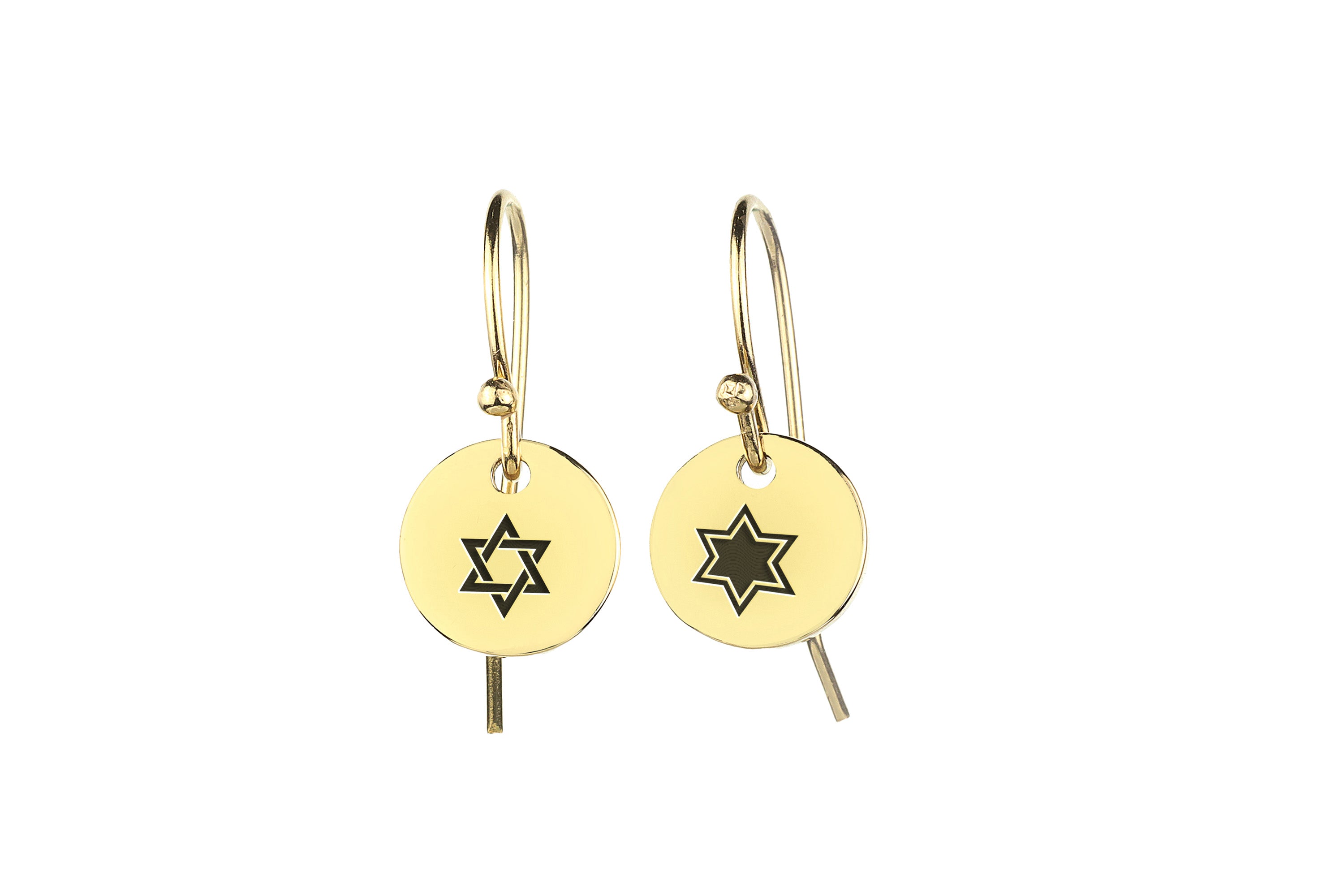 Star Of David Earrings