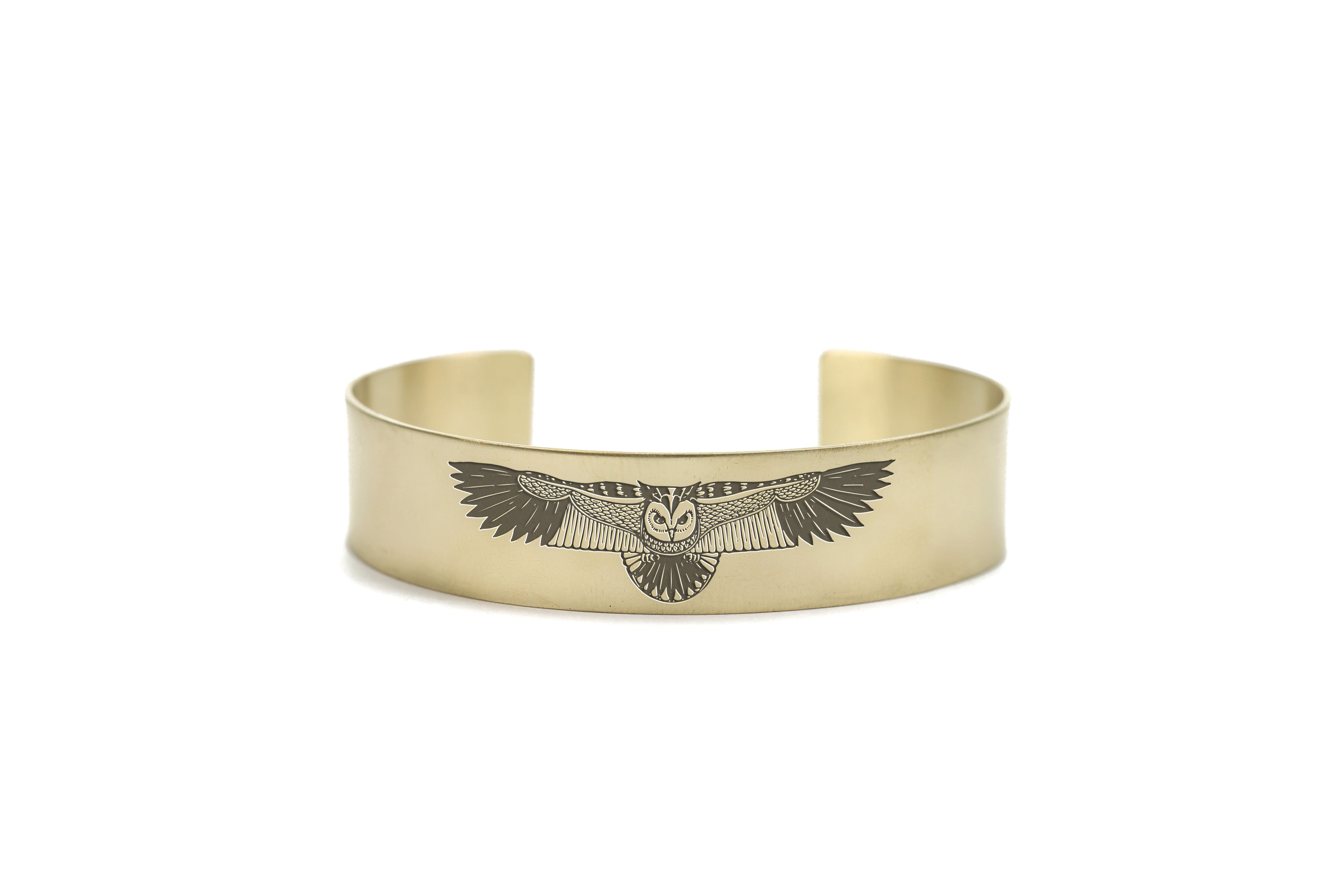Owl Totem Gold Bracelet