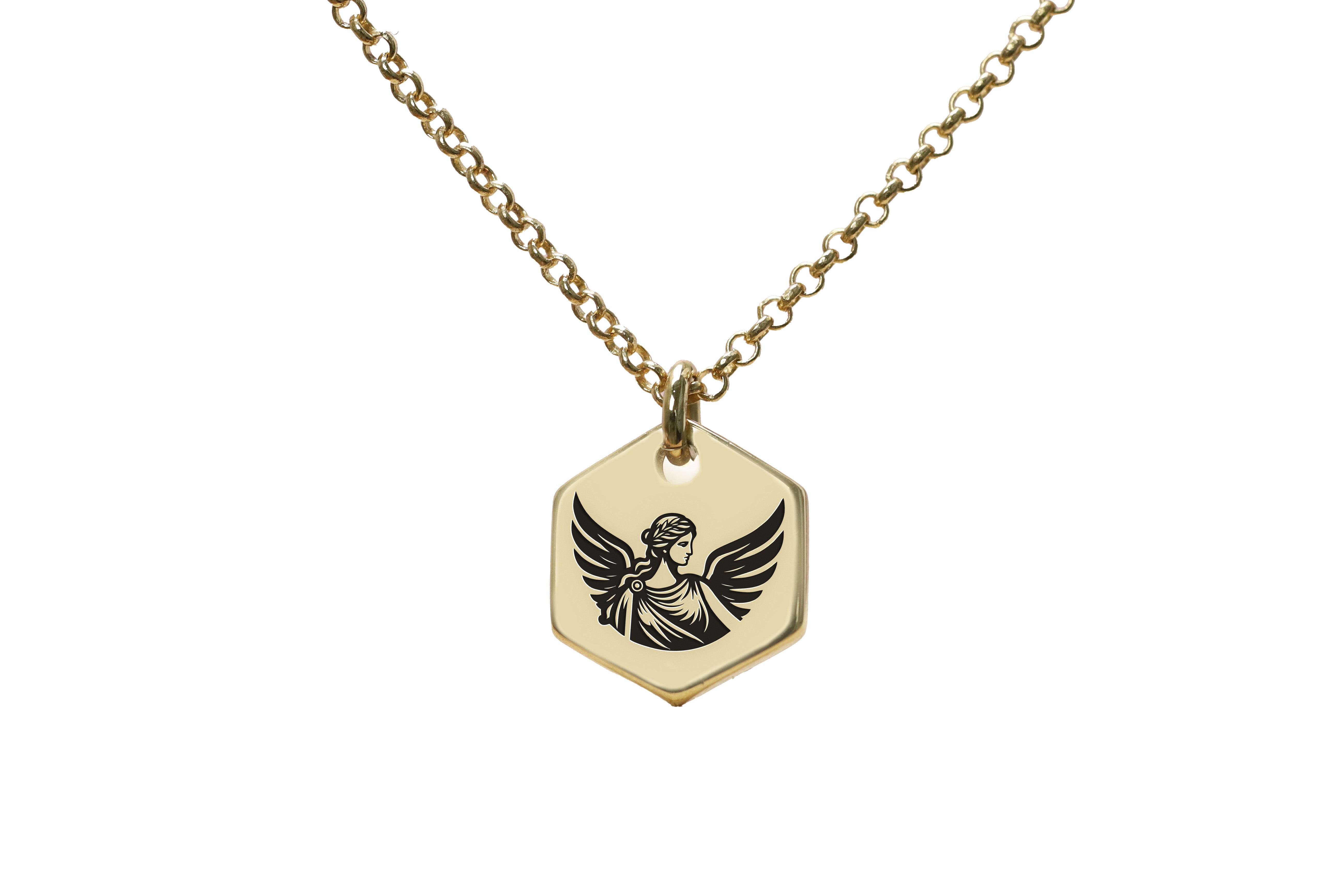 14k Gold Athena Necklace