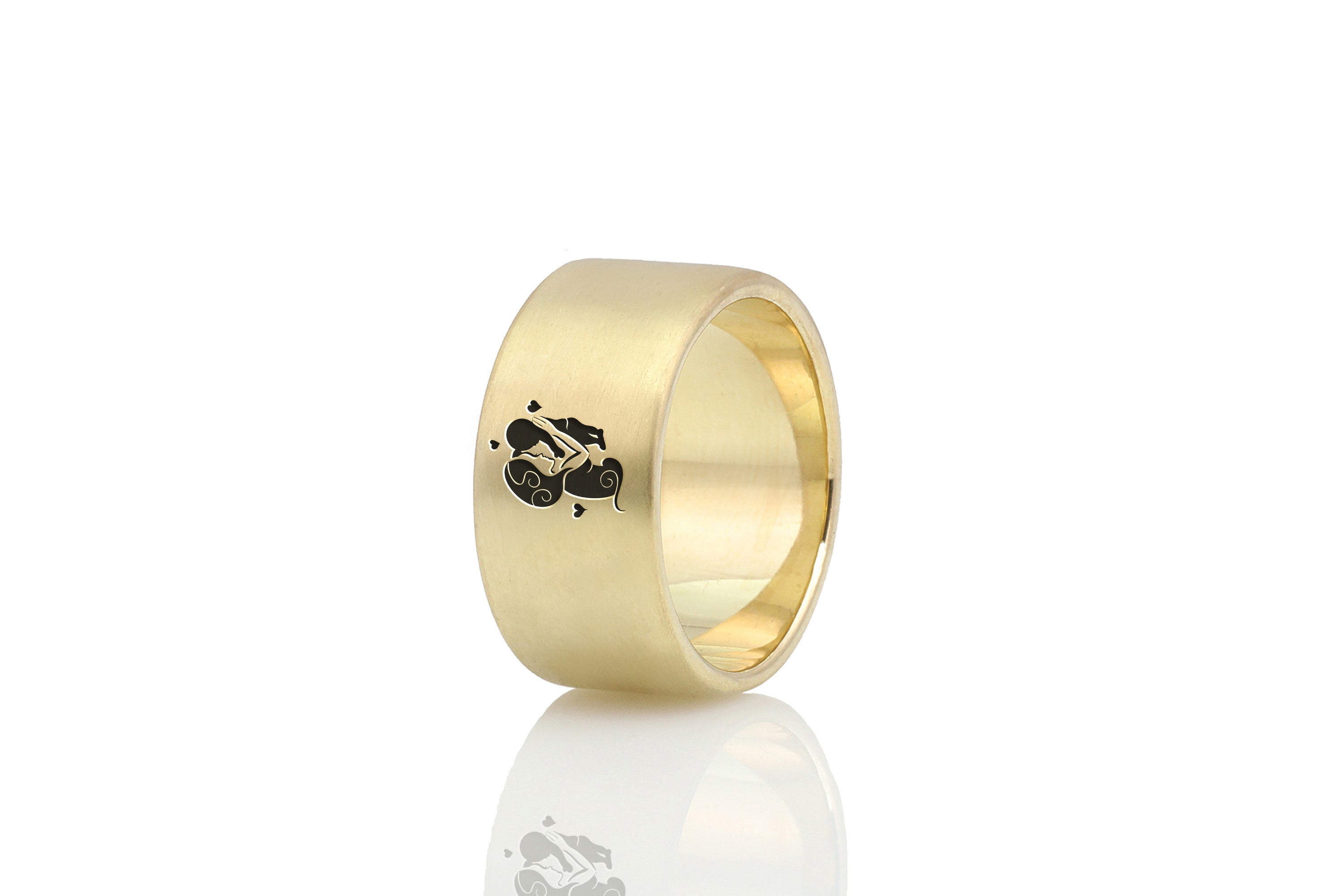 Mom And Baby Gold Ring