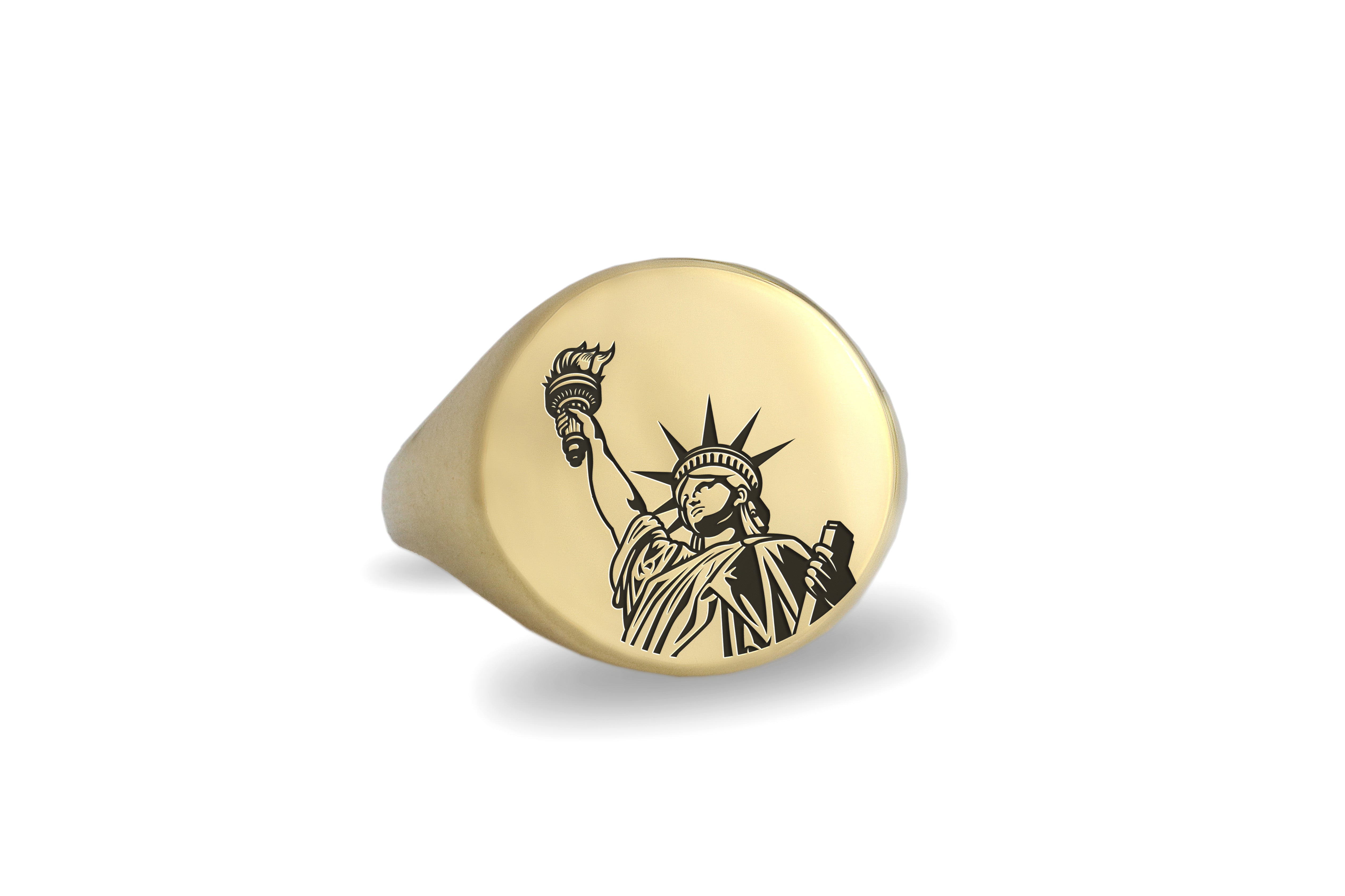 Statue of Liberty Bold Statement Ring