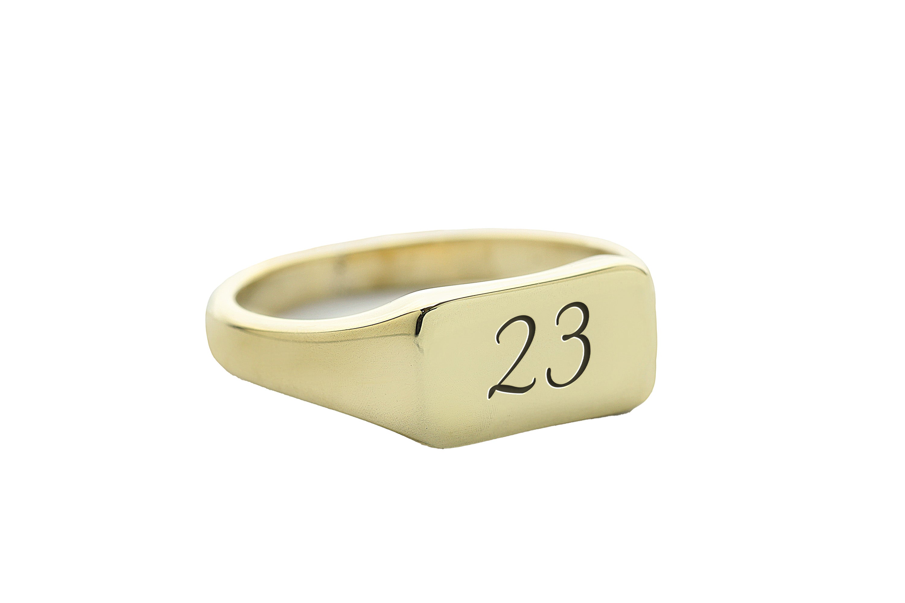 Personalized Lucky Number Ring