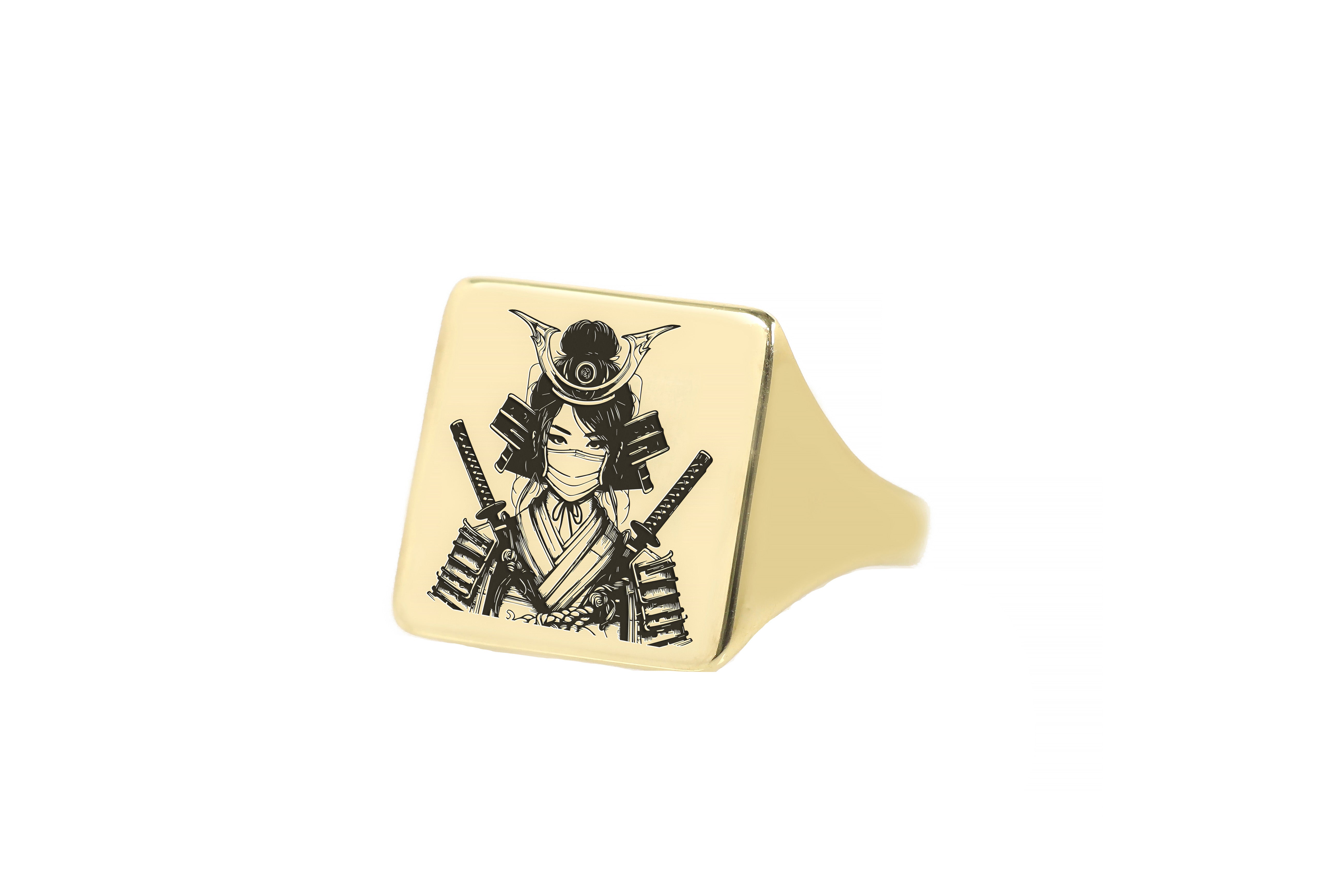 Custom Manga Signet Ring