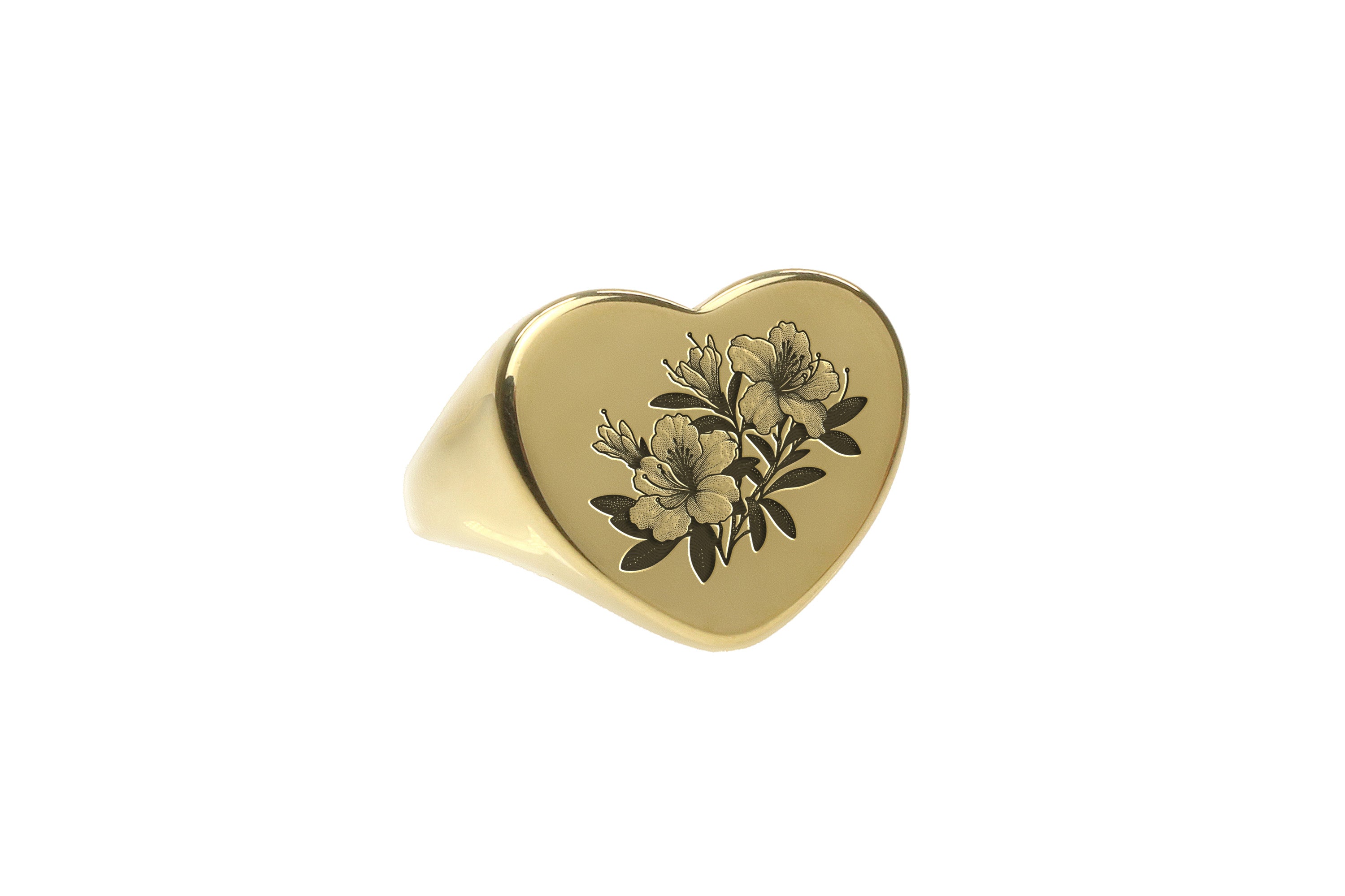 Cute Flowered Statement Ring