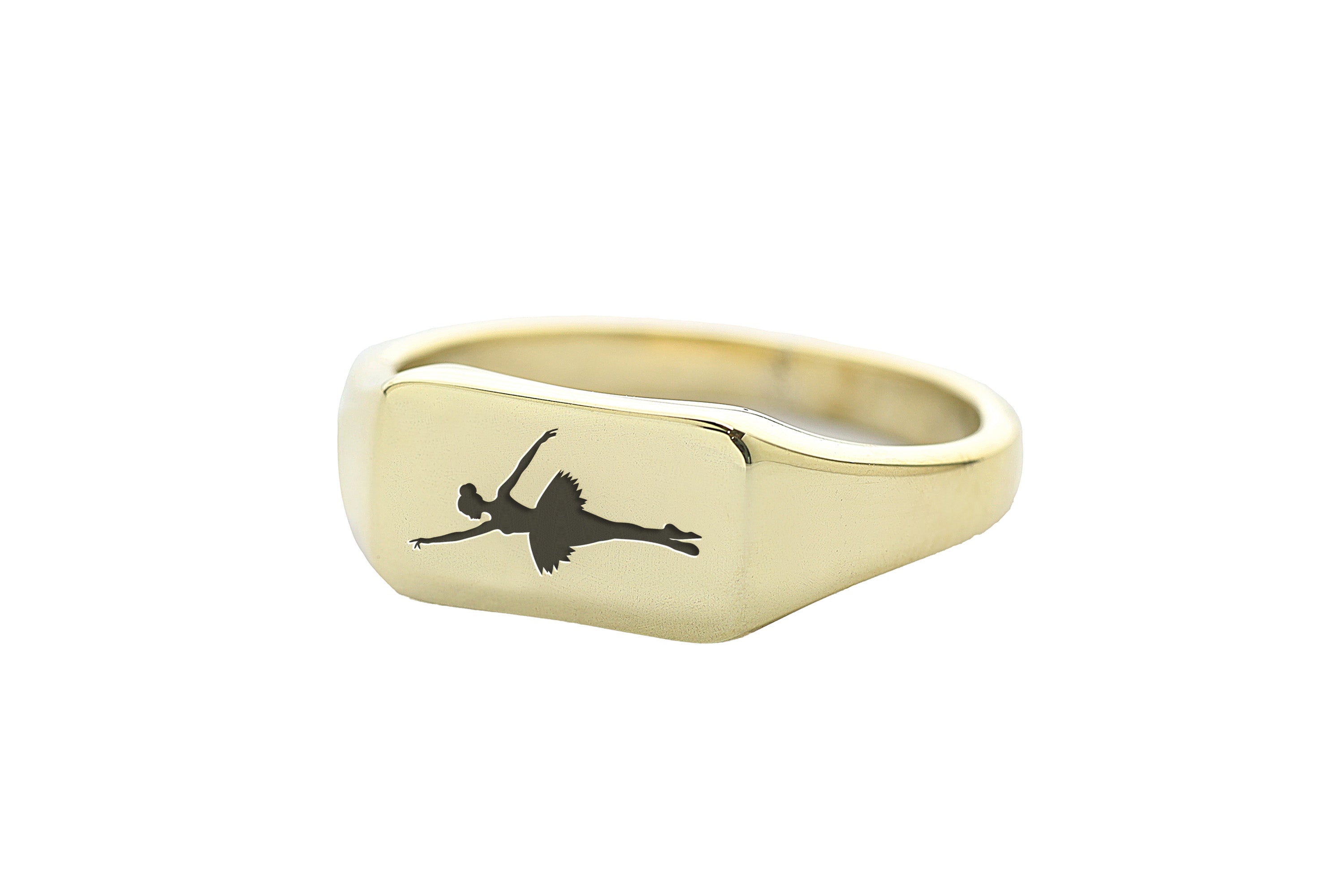14k Gold Ballerina Ring