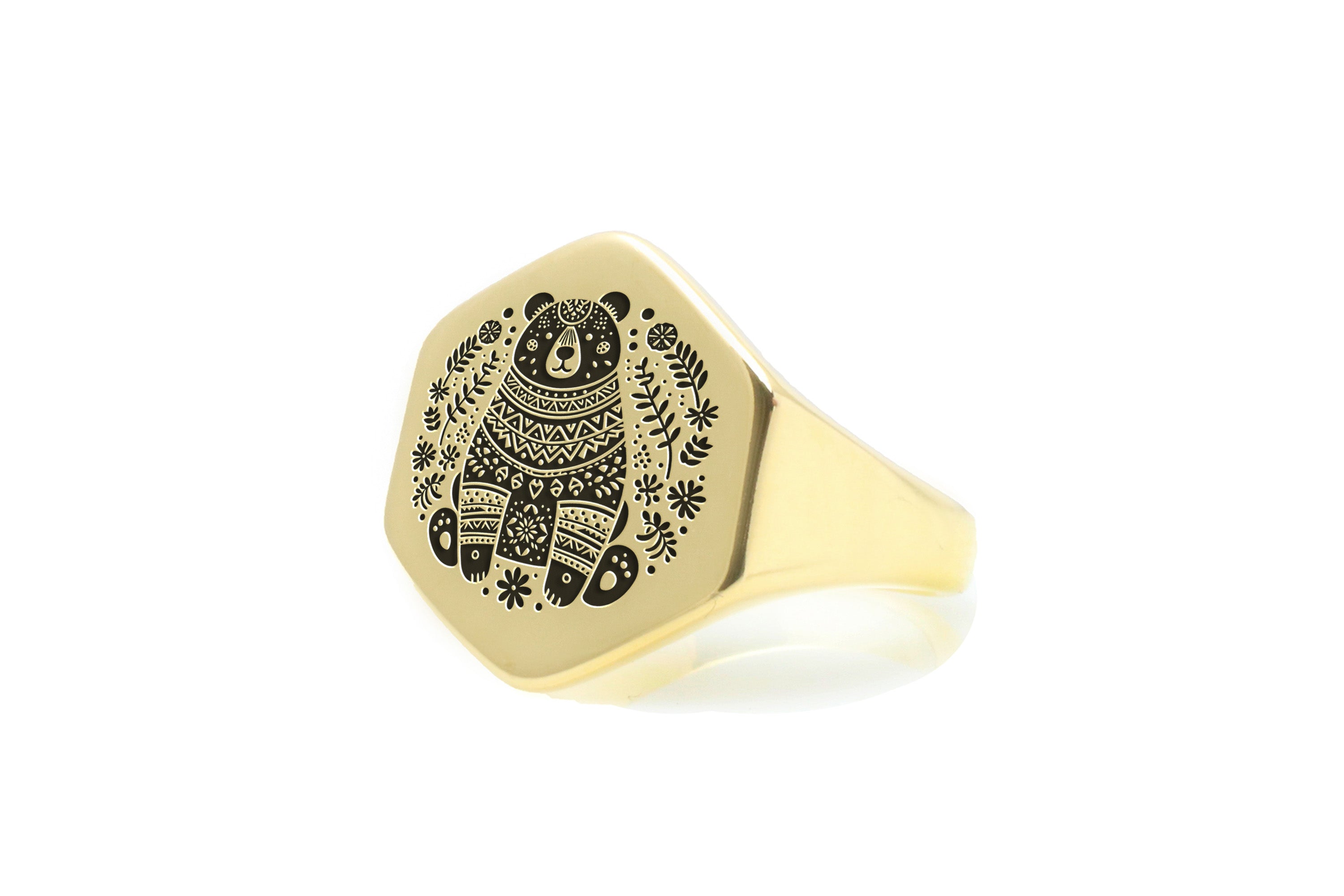 Wild Harmony Bear Ring