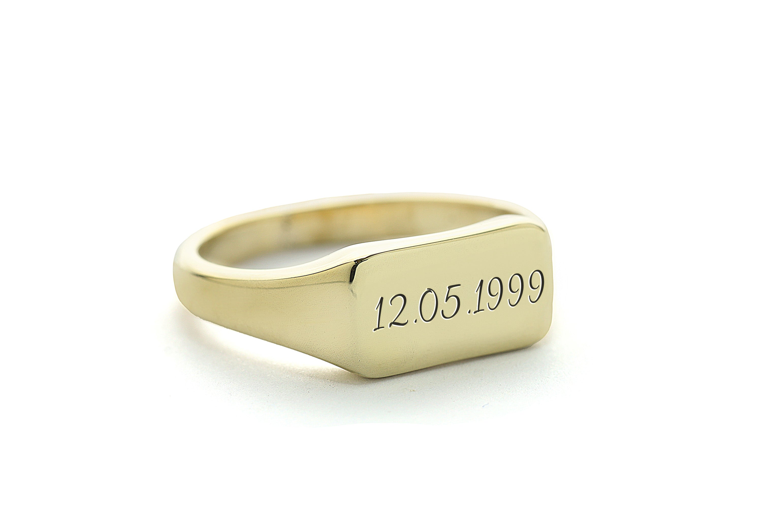 Birthday Initials Ring