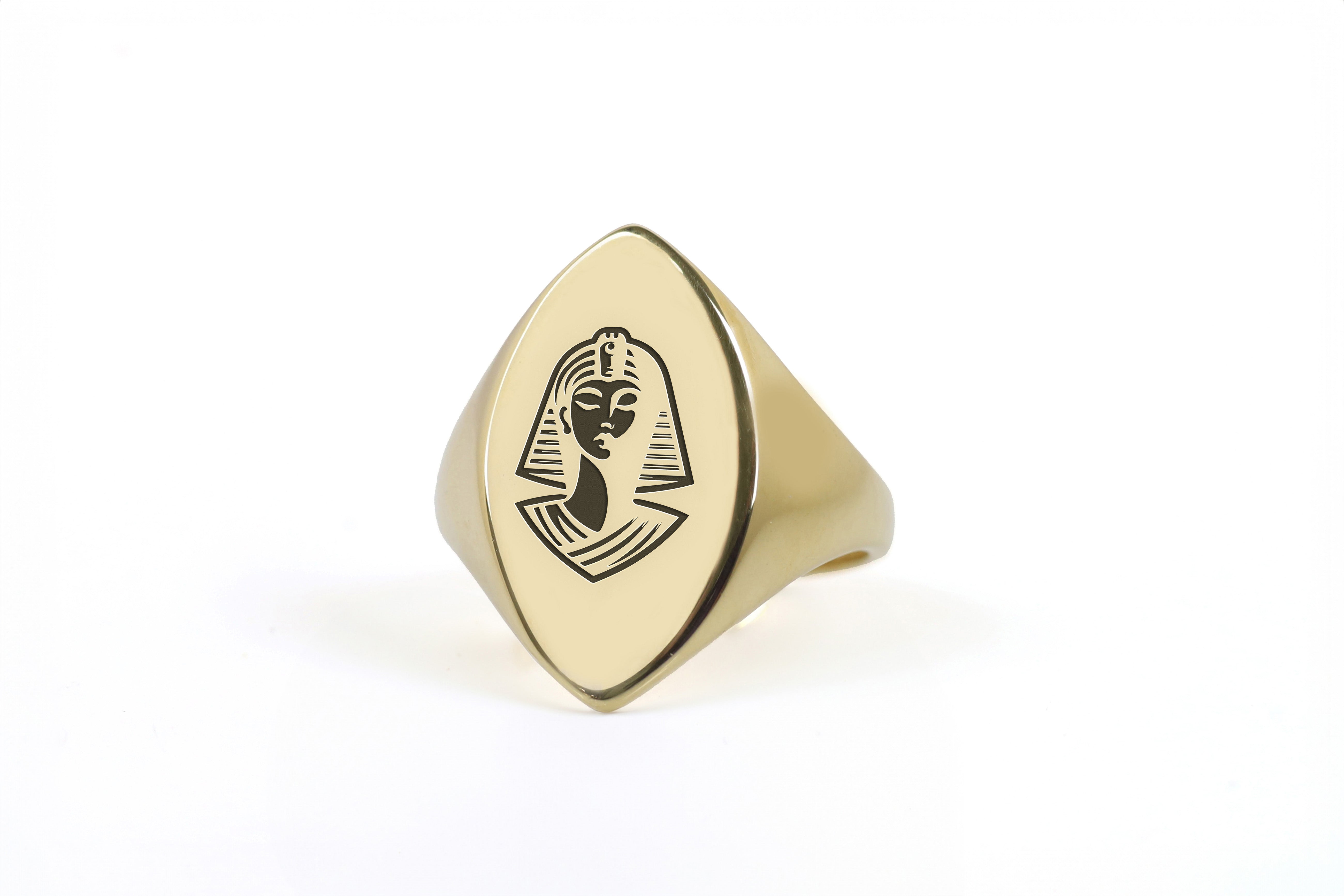 14k Gold Cleopatra Ring
