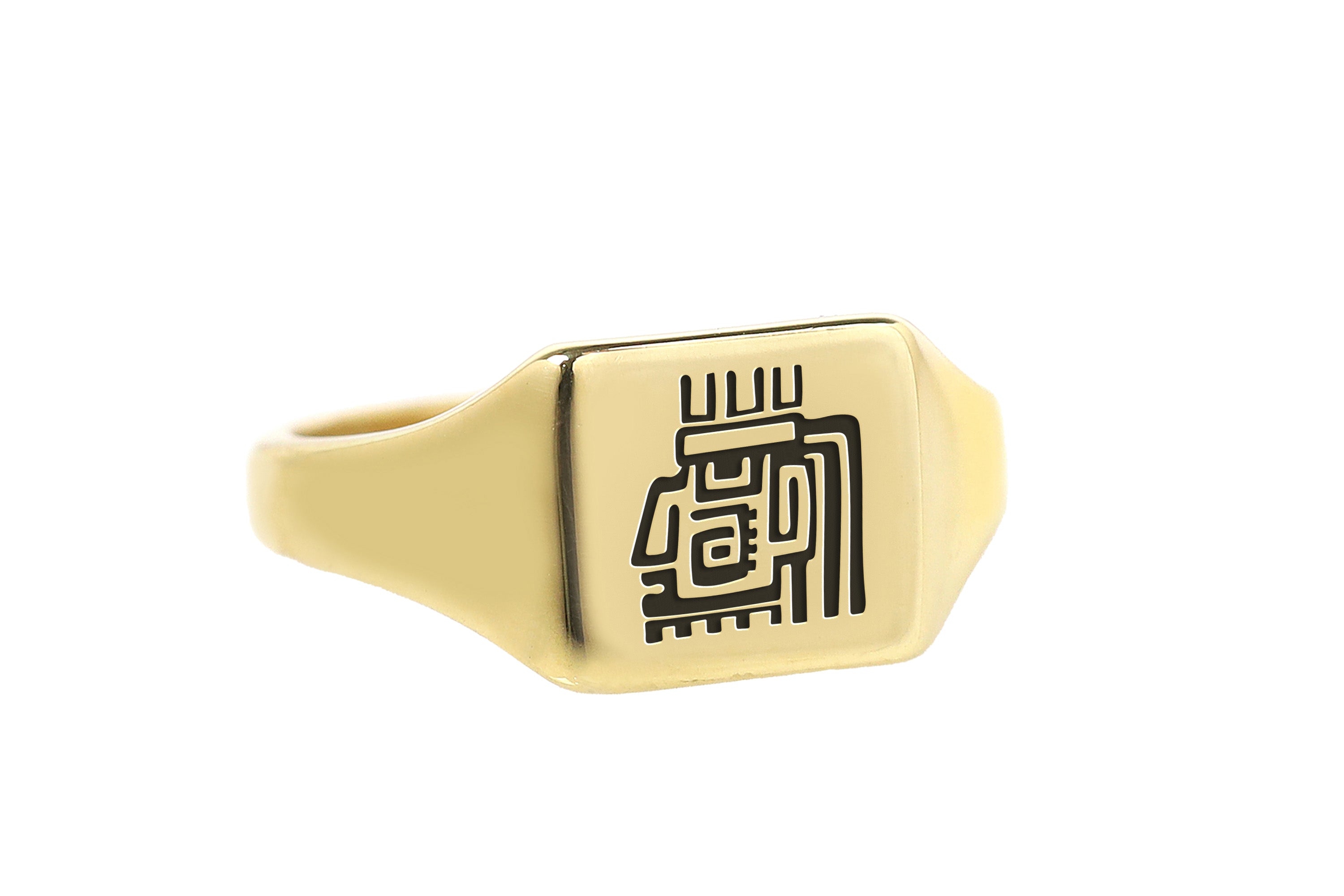 Custom Aztec Symbol Ring