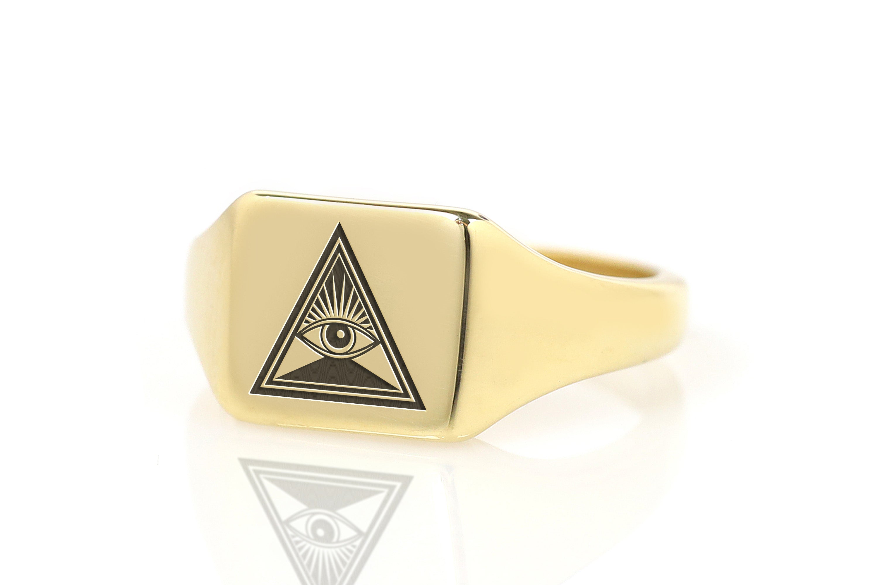 14k Gold Masonic Ring