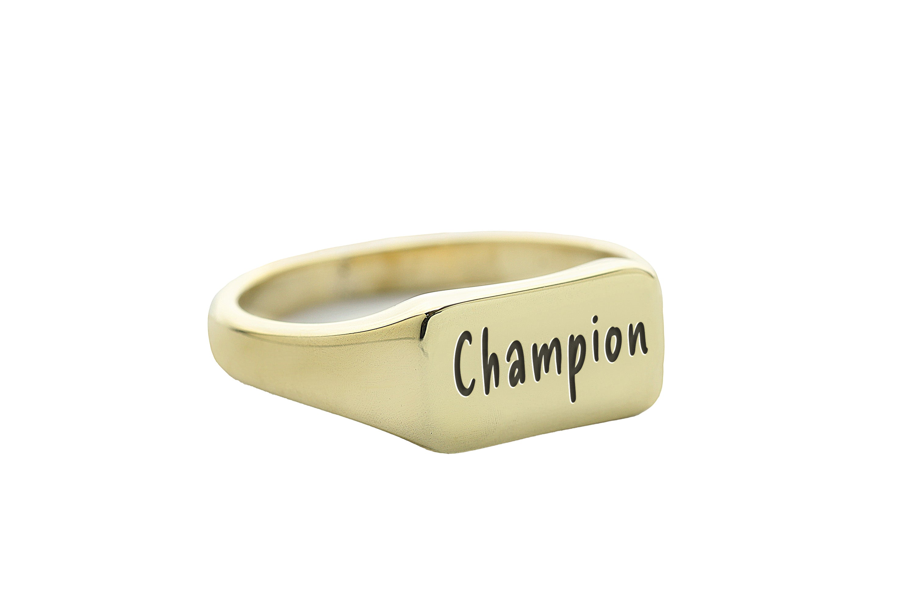 14k Gold Champion Ring