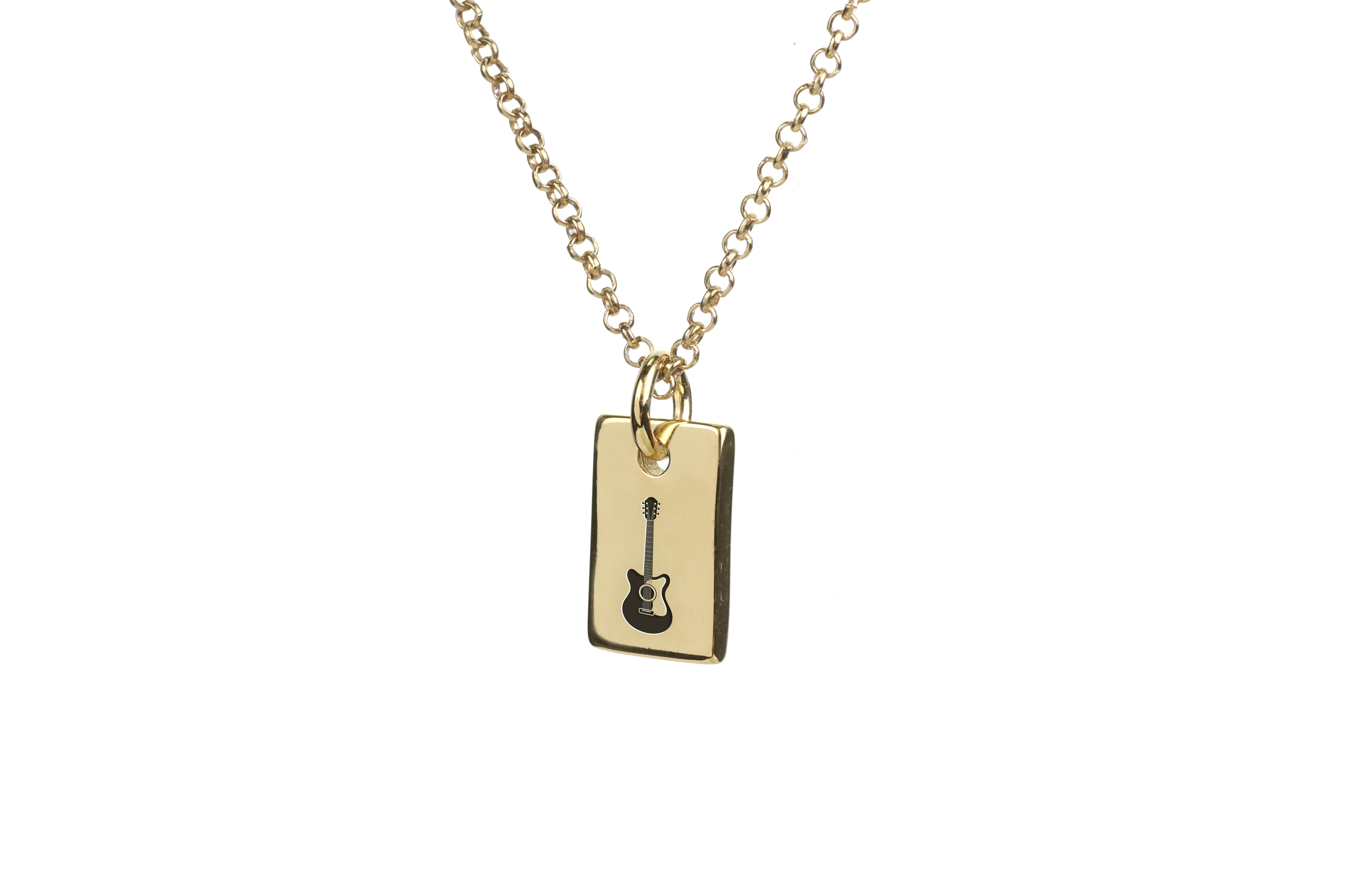 Custom Guitar Pendant Necklace