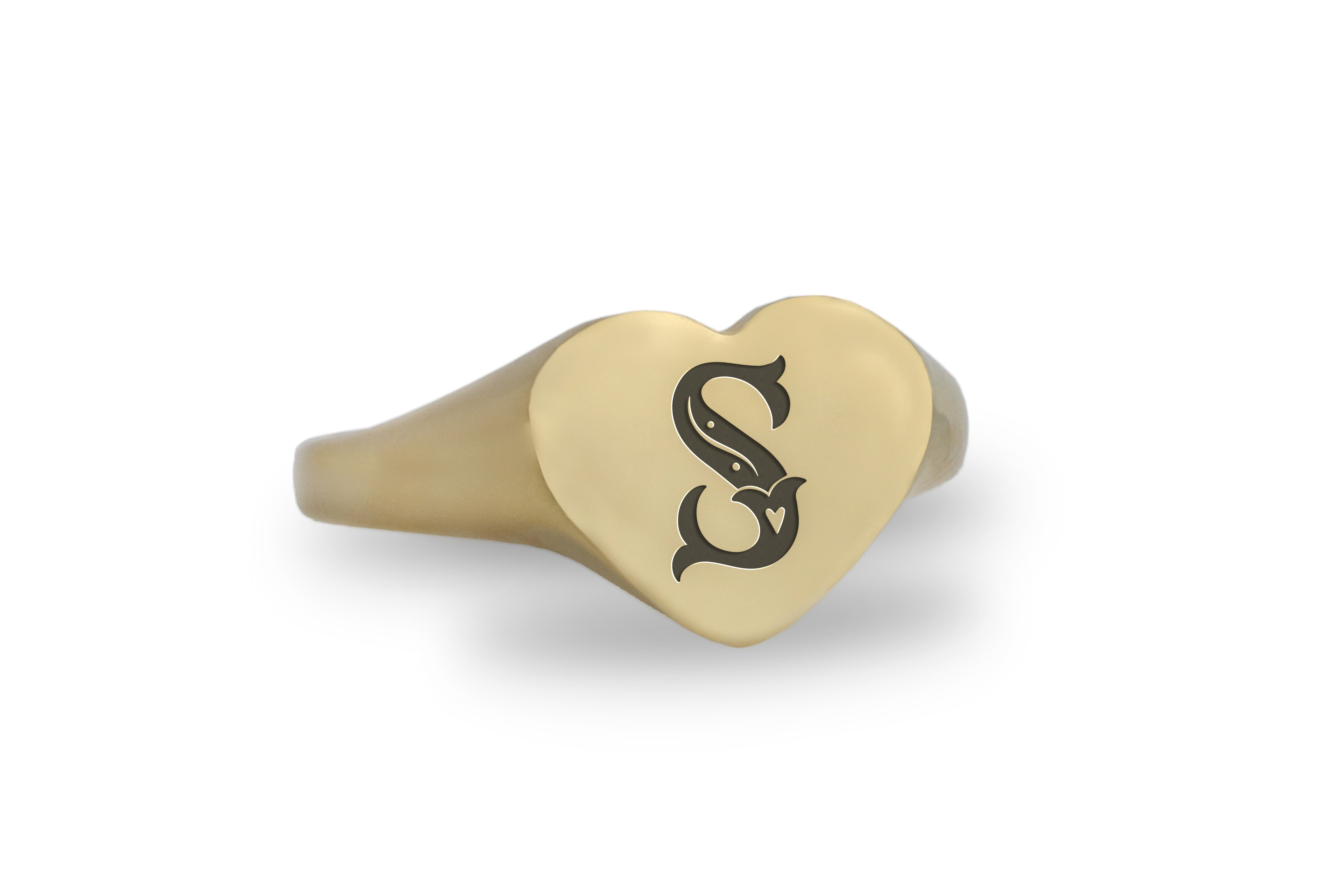 Poker Letter Ring