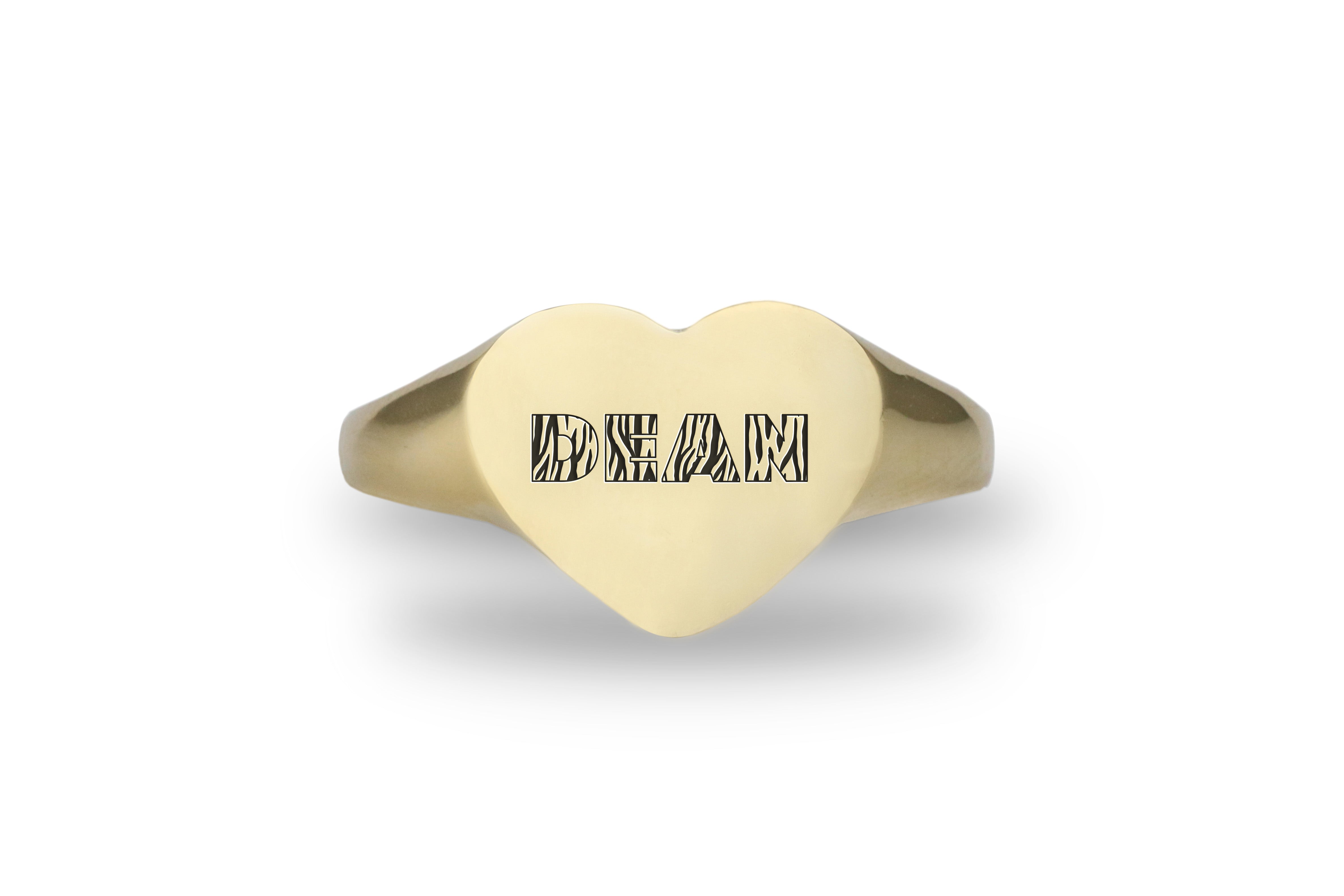 Personalized Name Signet Ring