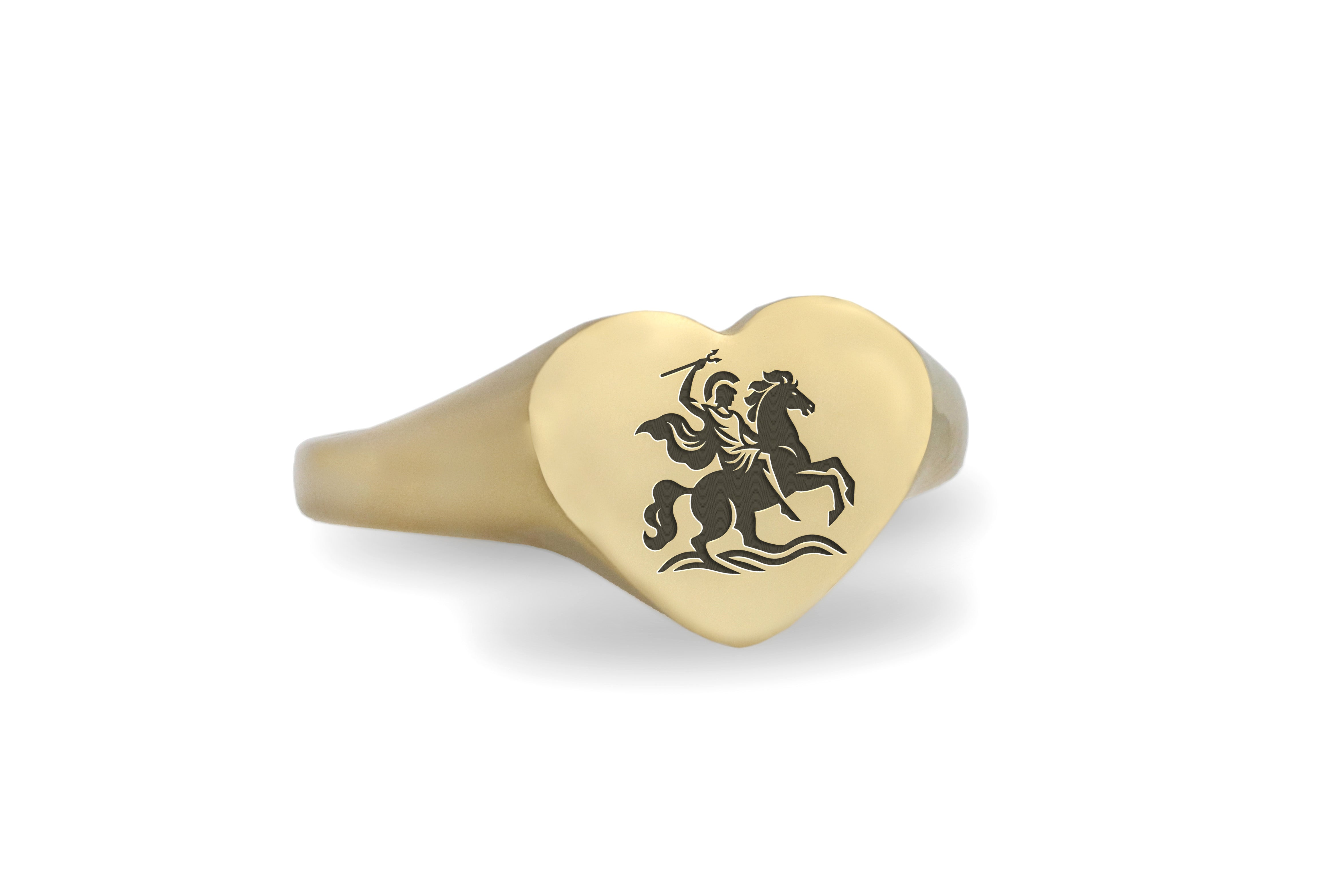 14k Gold Royal Knight Ring