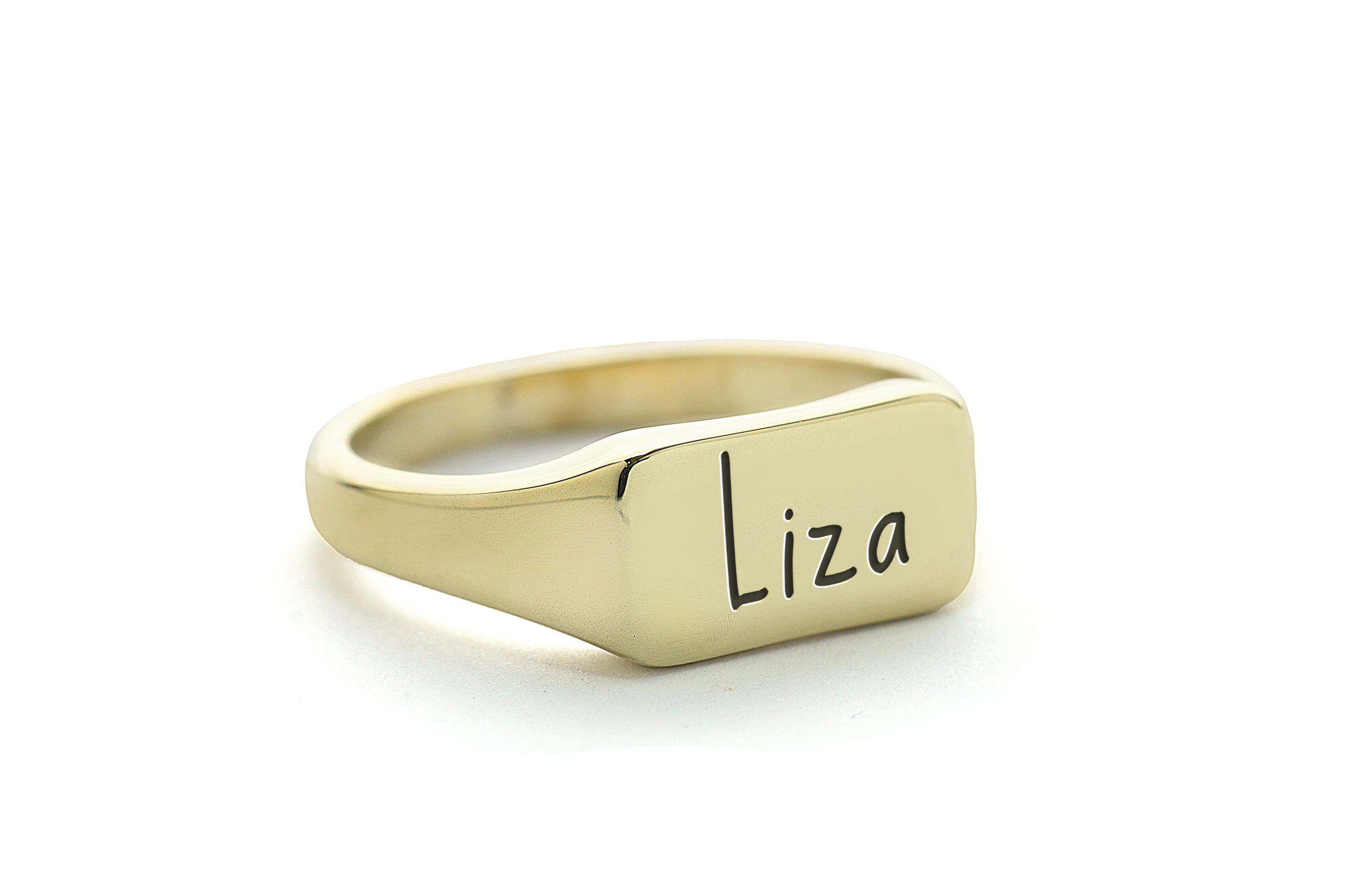 Custom Funky Text Ring
