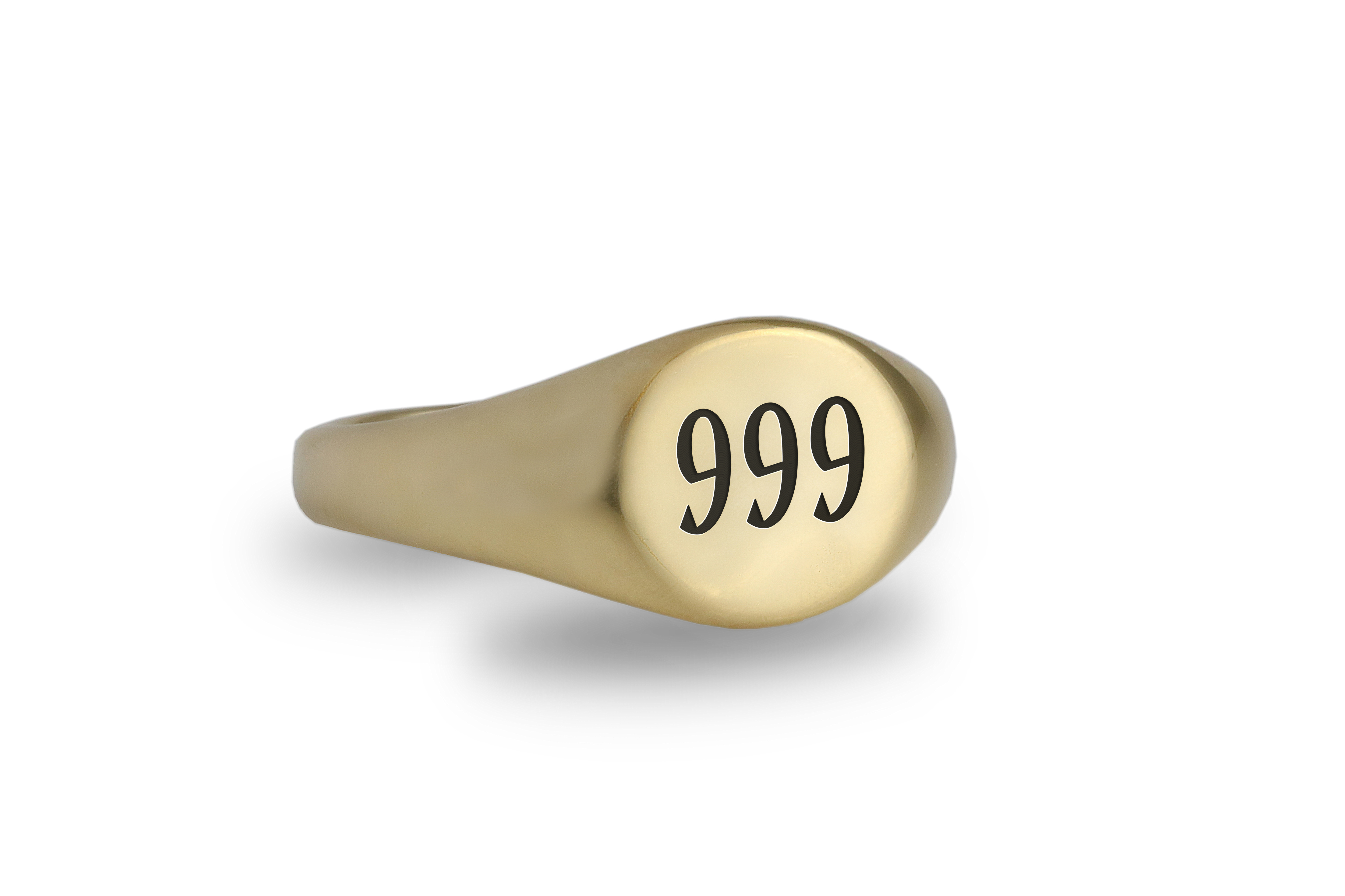 14k Gold Numeral Ring