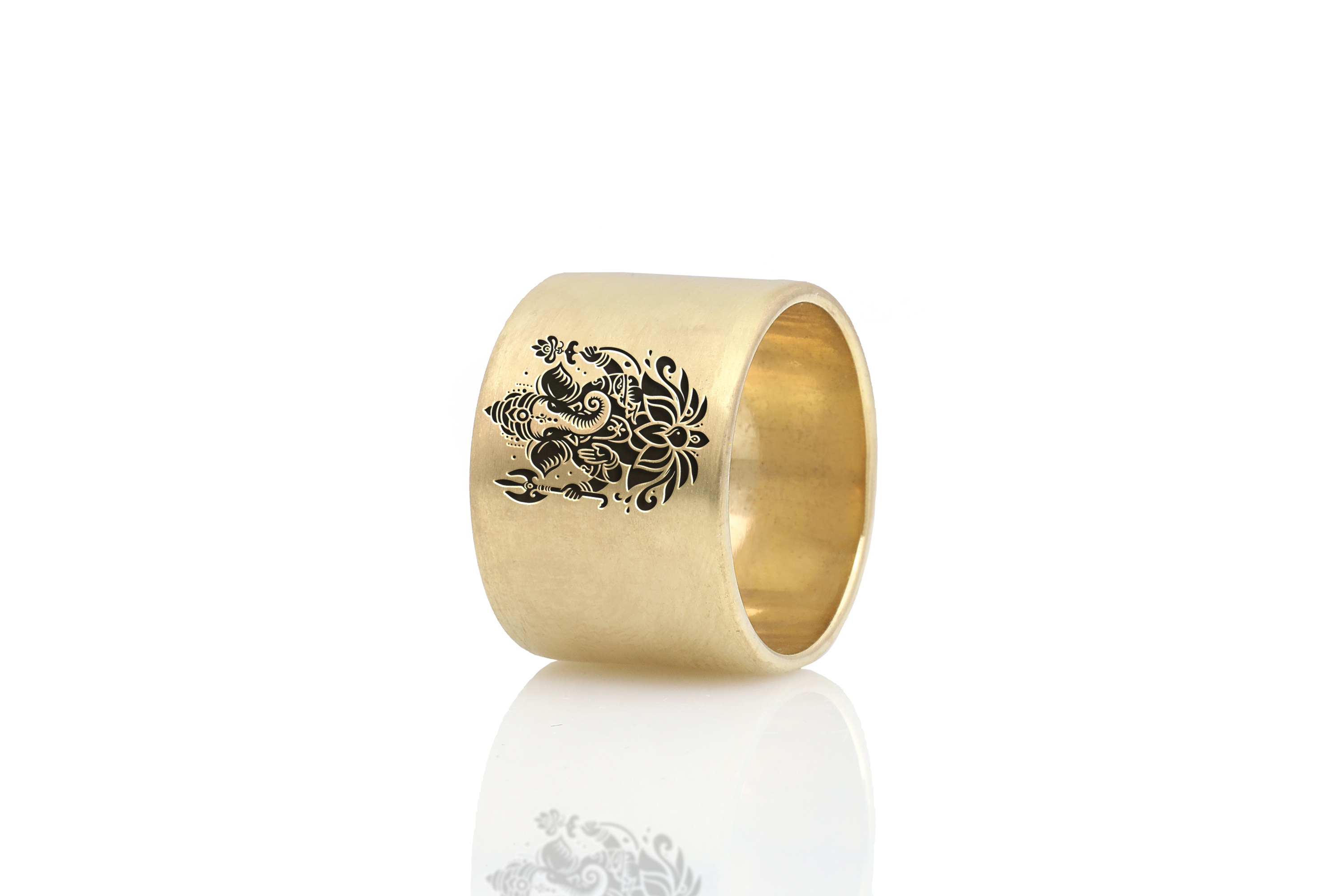 Ganesh Wide Band Ring