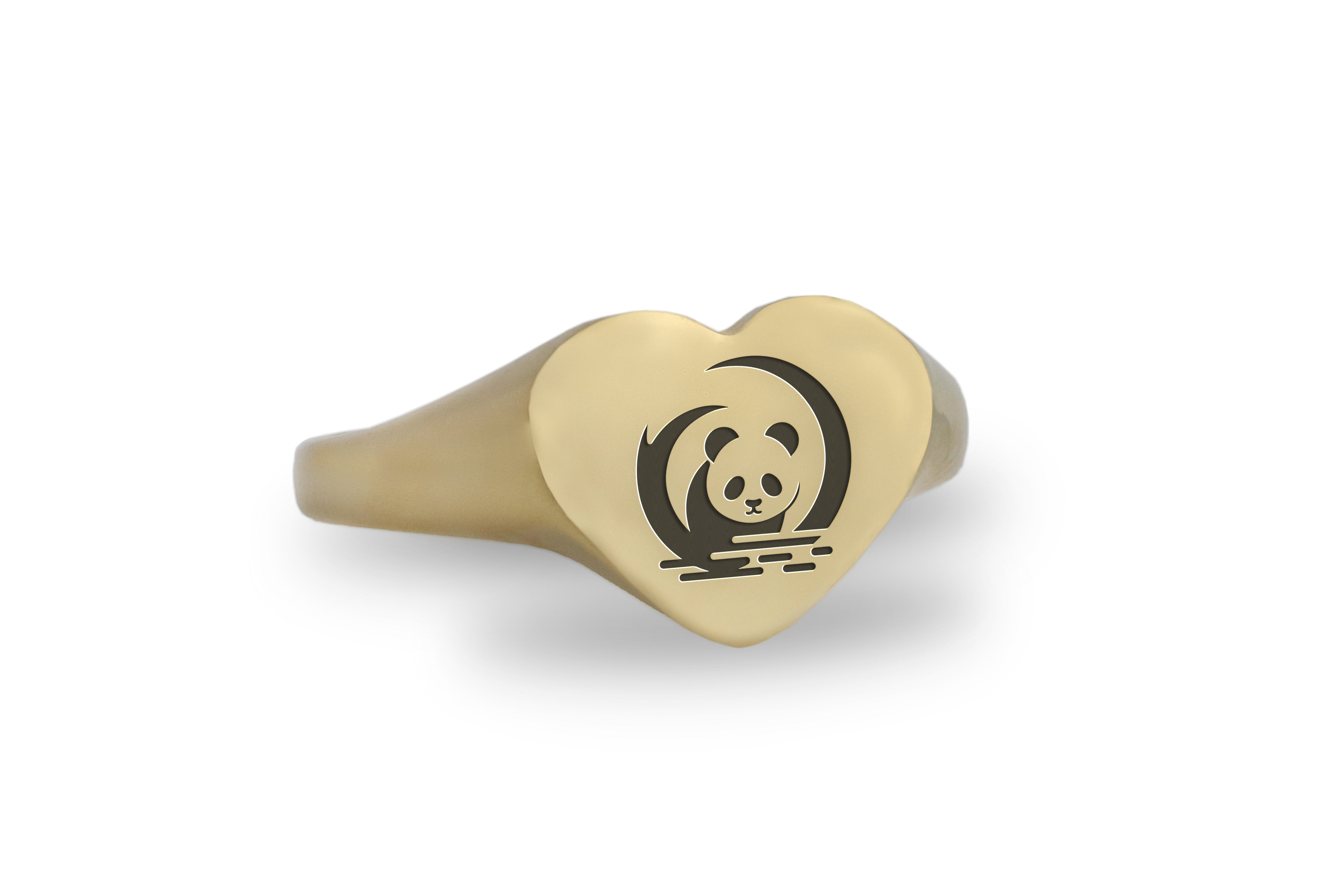 Personalized Panda Ring