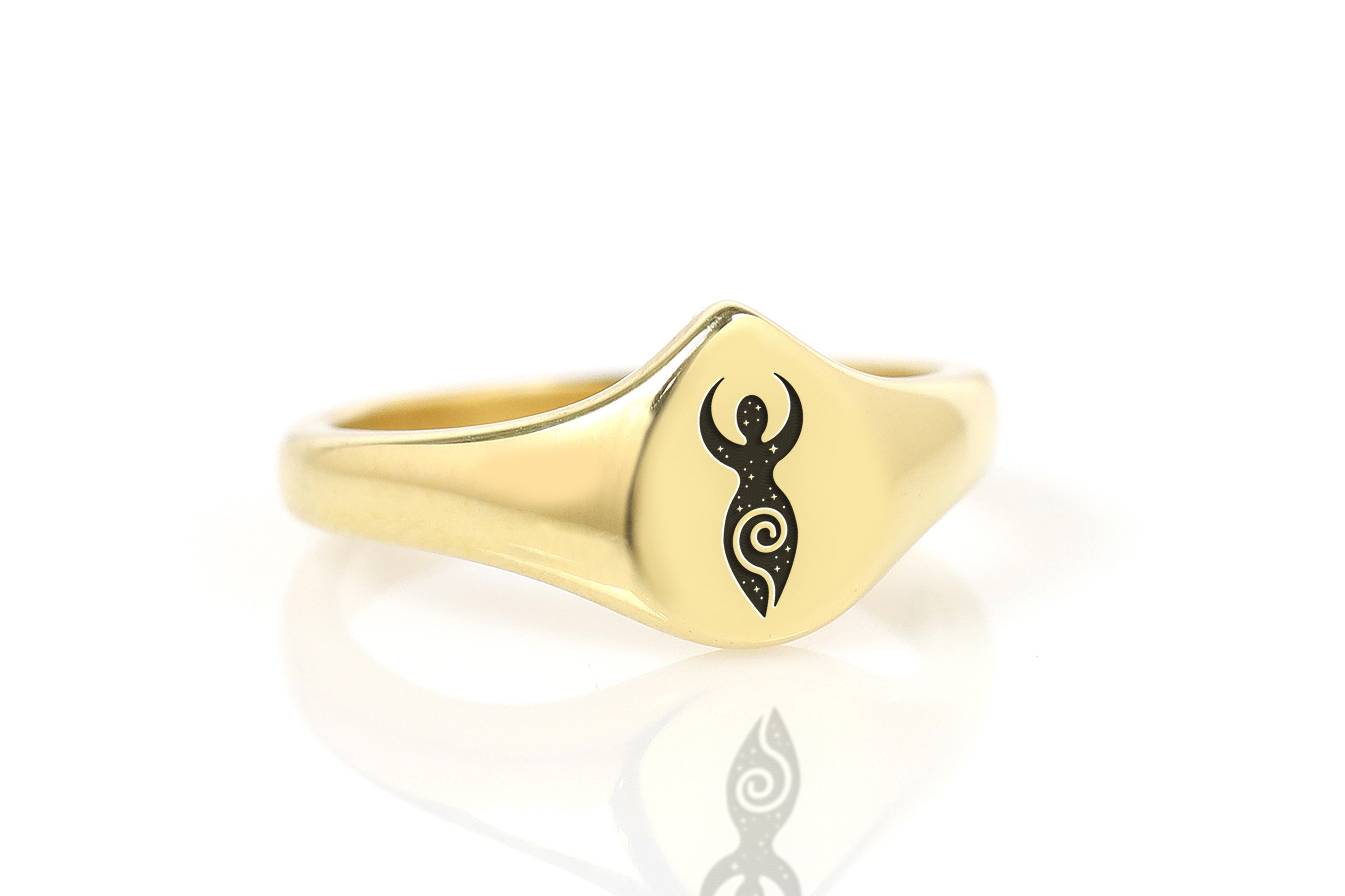 Custom Wiccan Symbol Ring