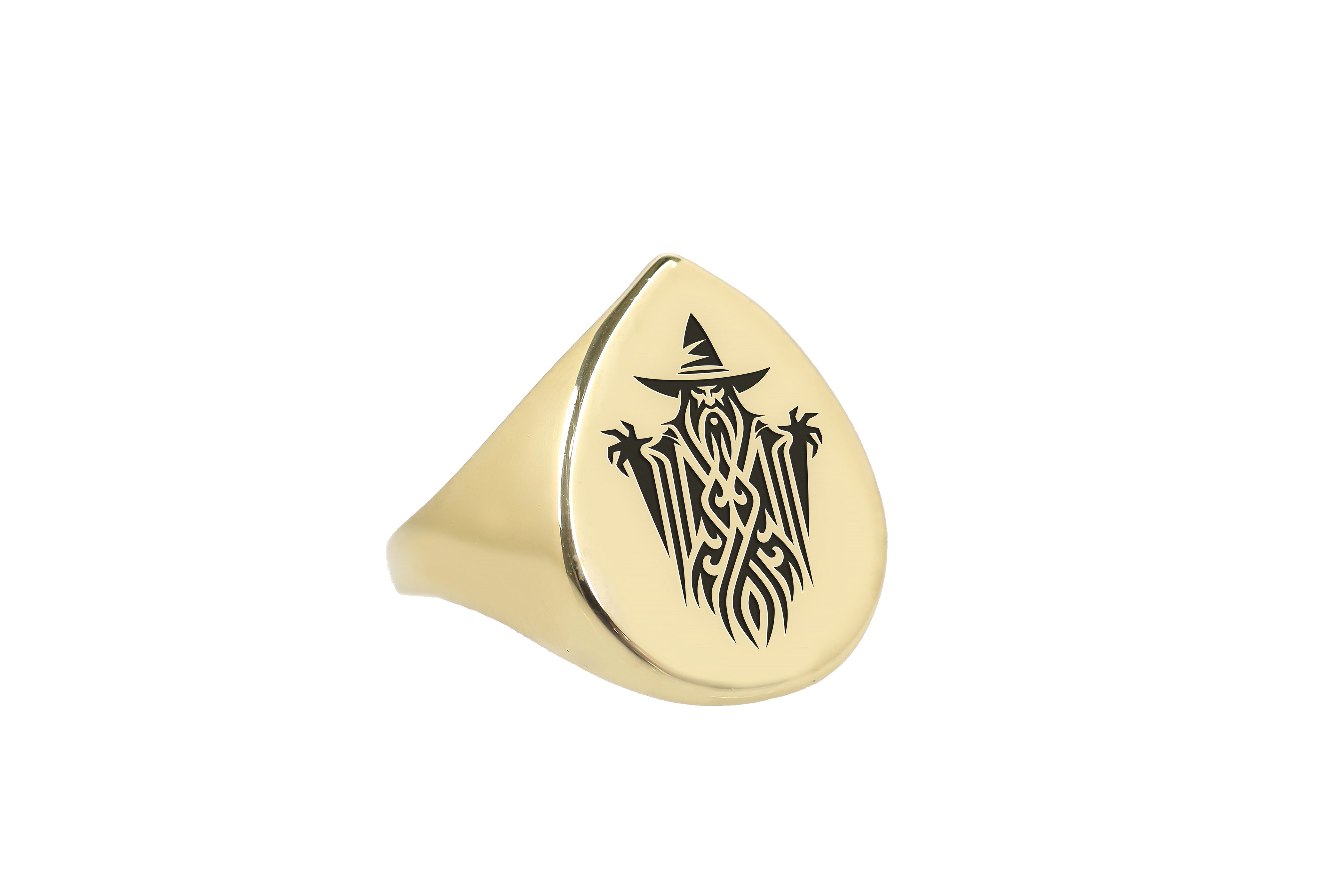 Custom Wizard Signet Ring
