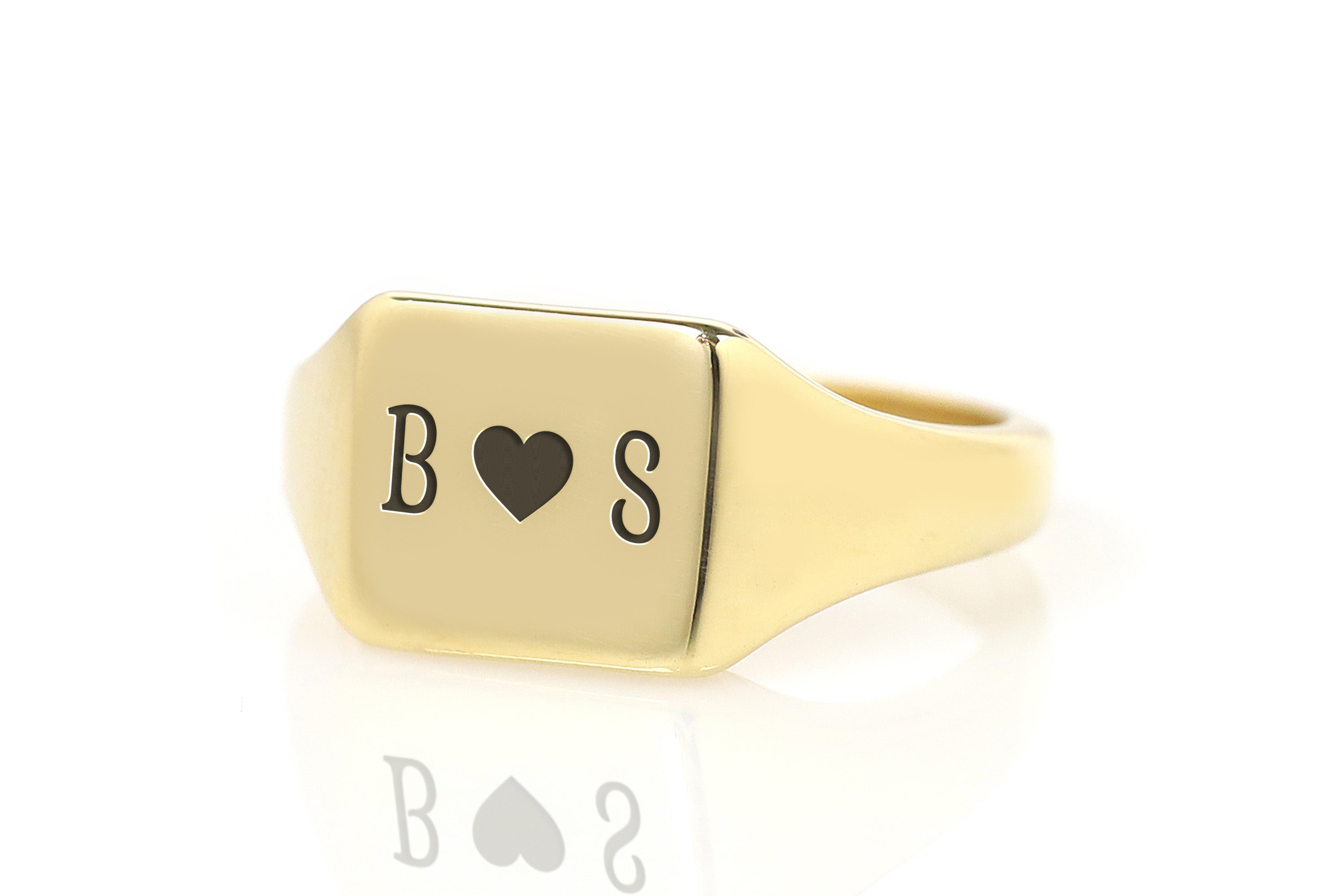 Couples Name Initial's Ring