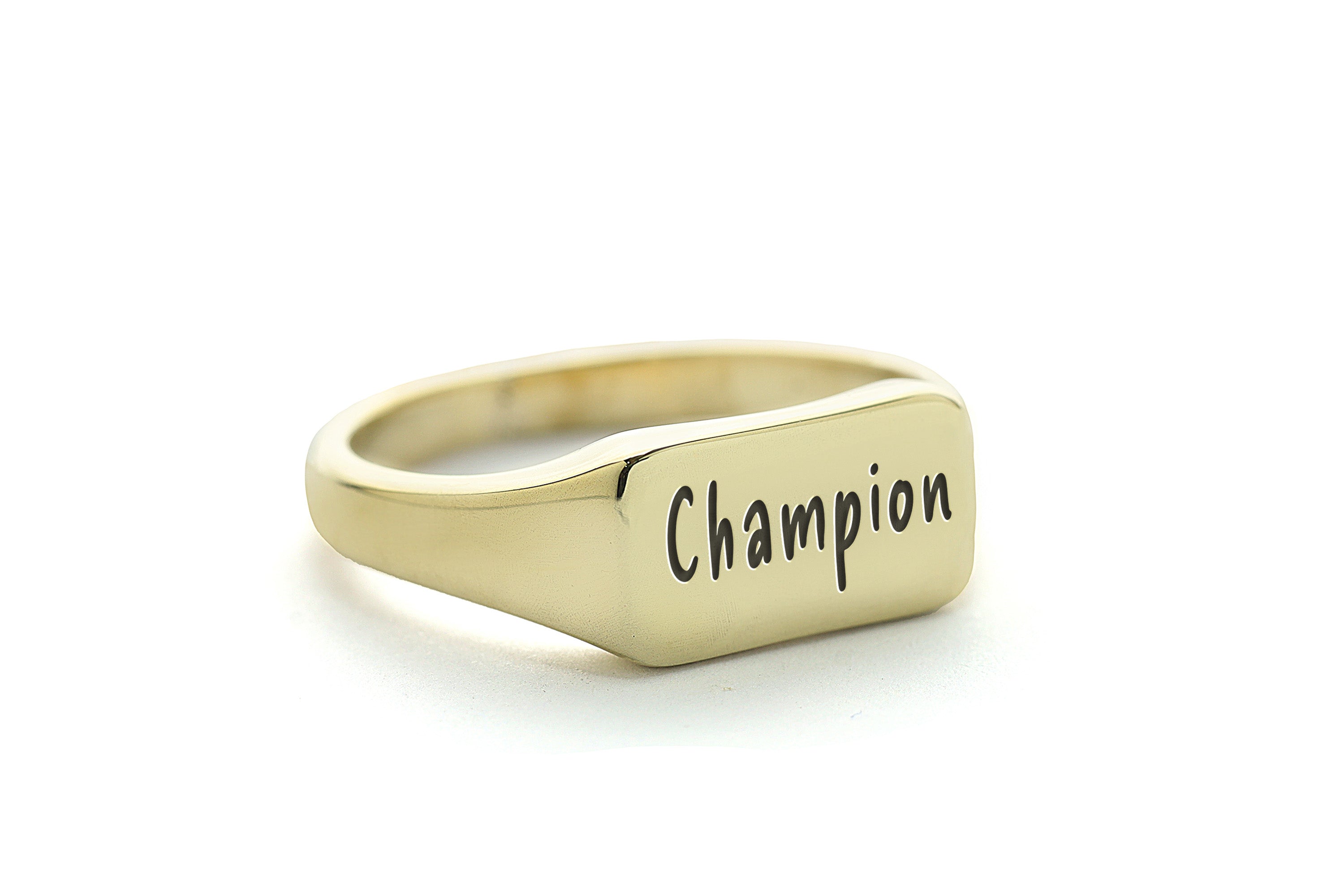 14k Gold Champion Ring