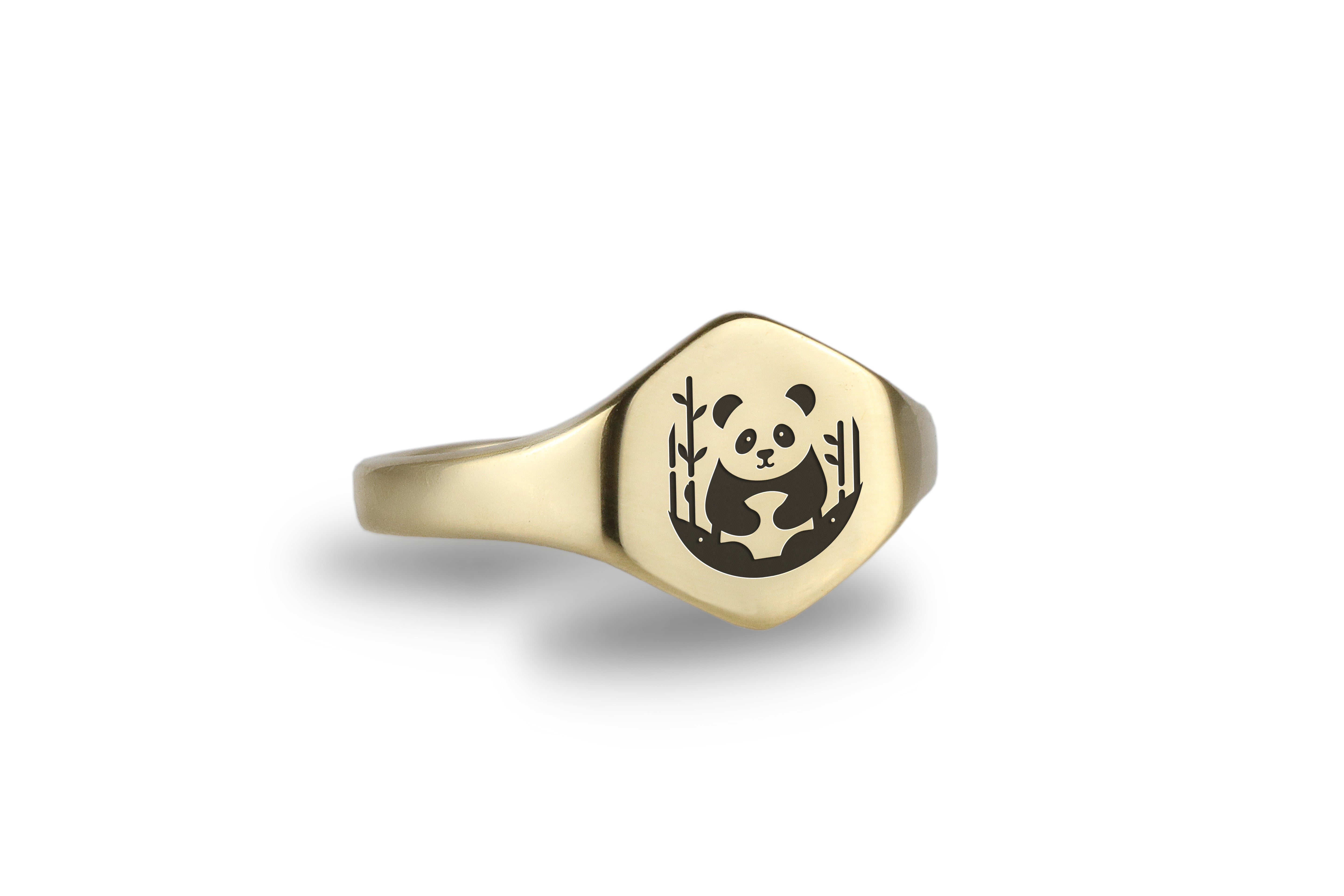 Custom Panda Ring