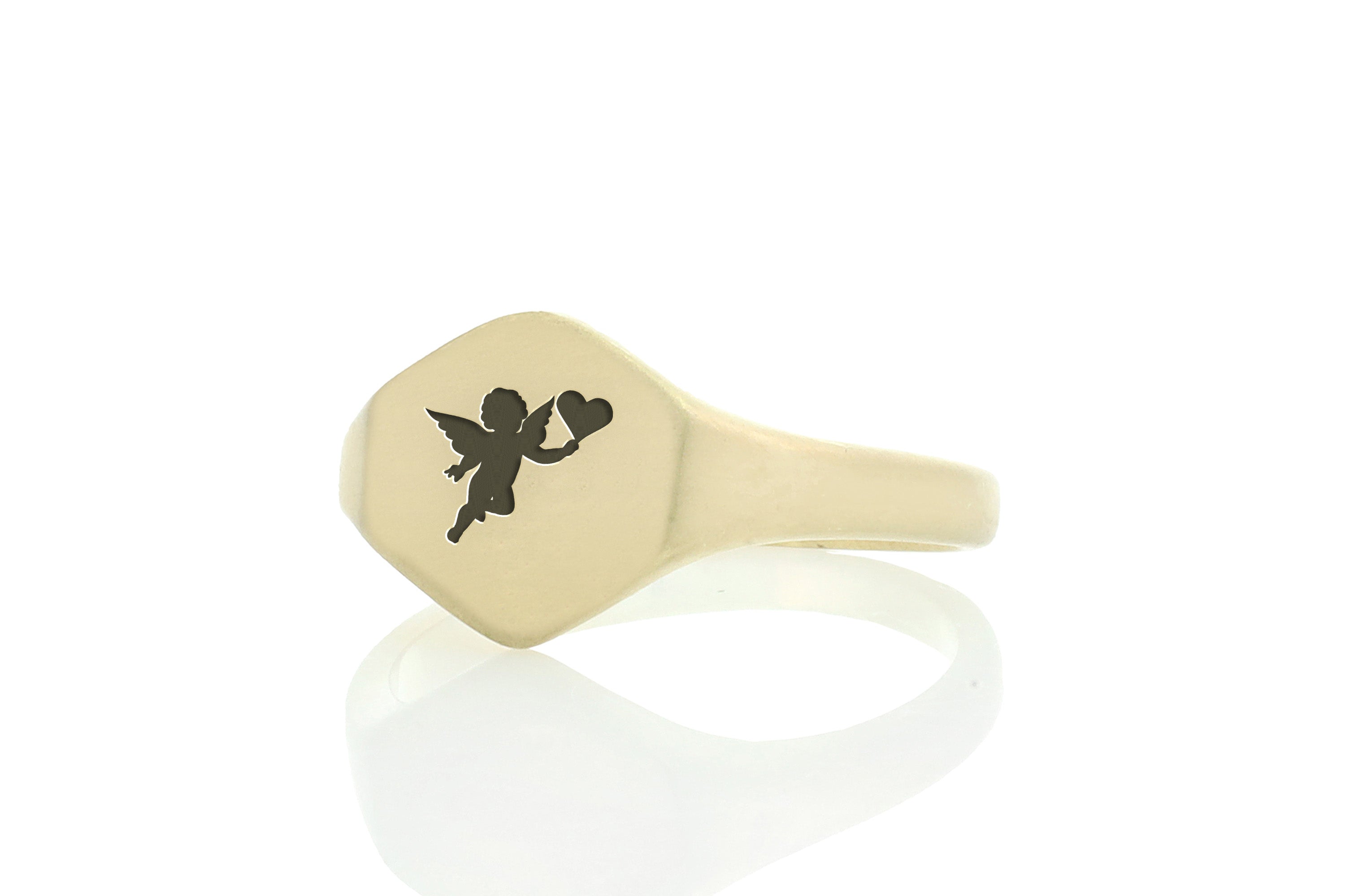 Cupid Engraved Ring