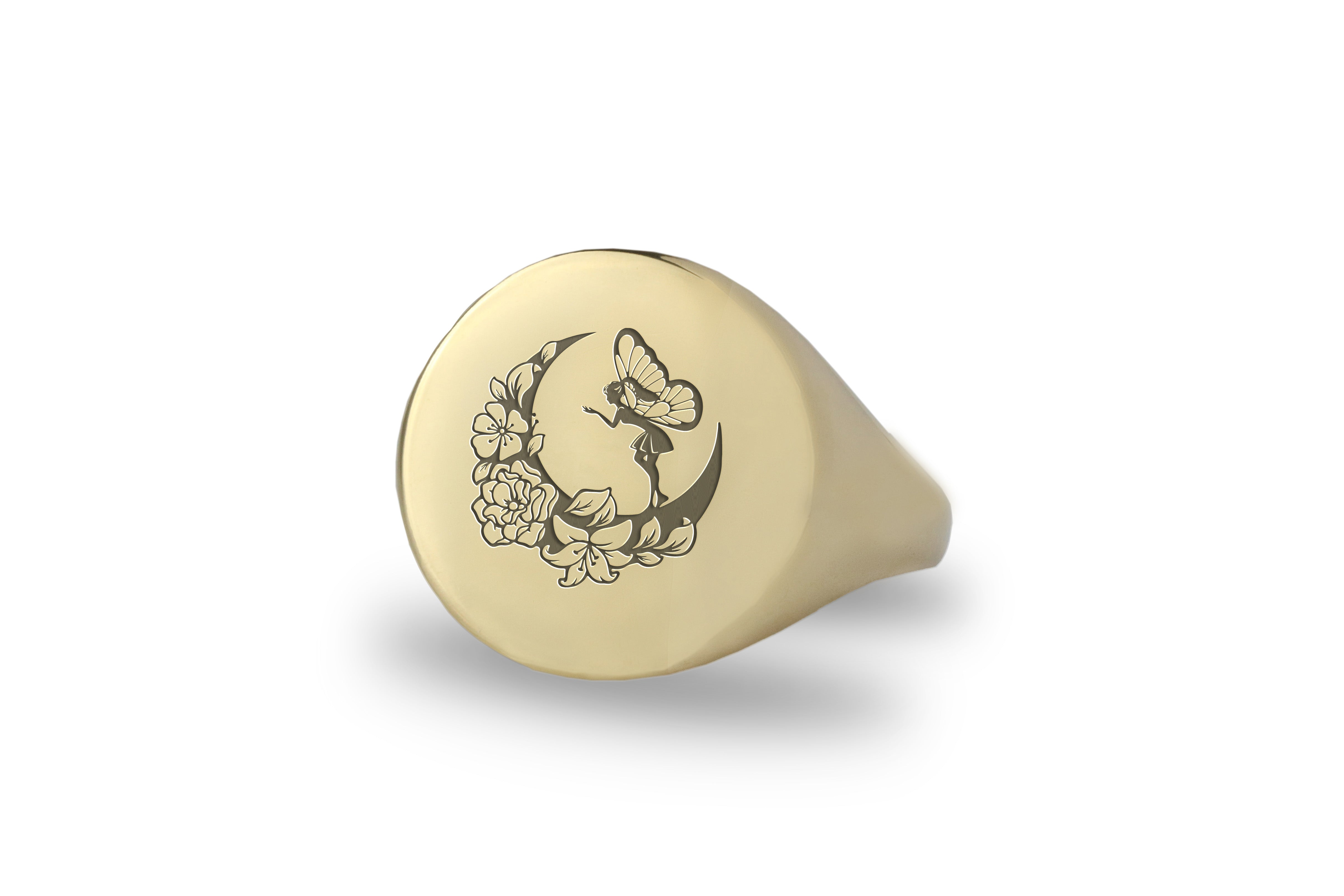 Engraved Fairy Ring