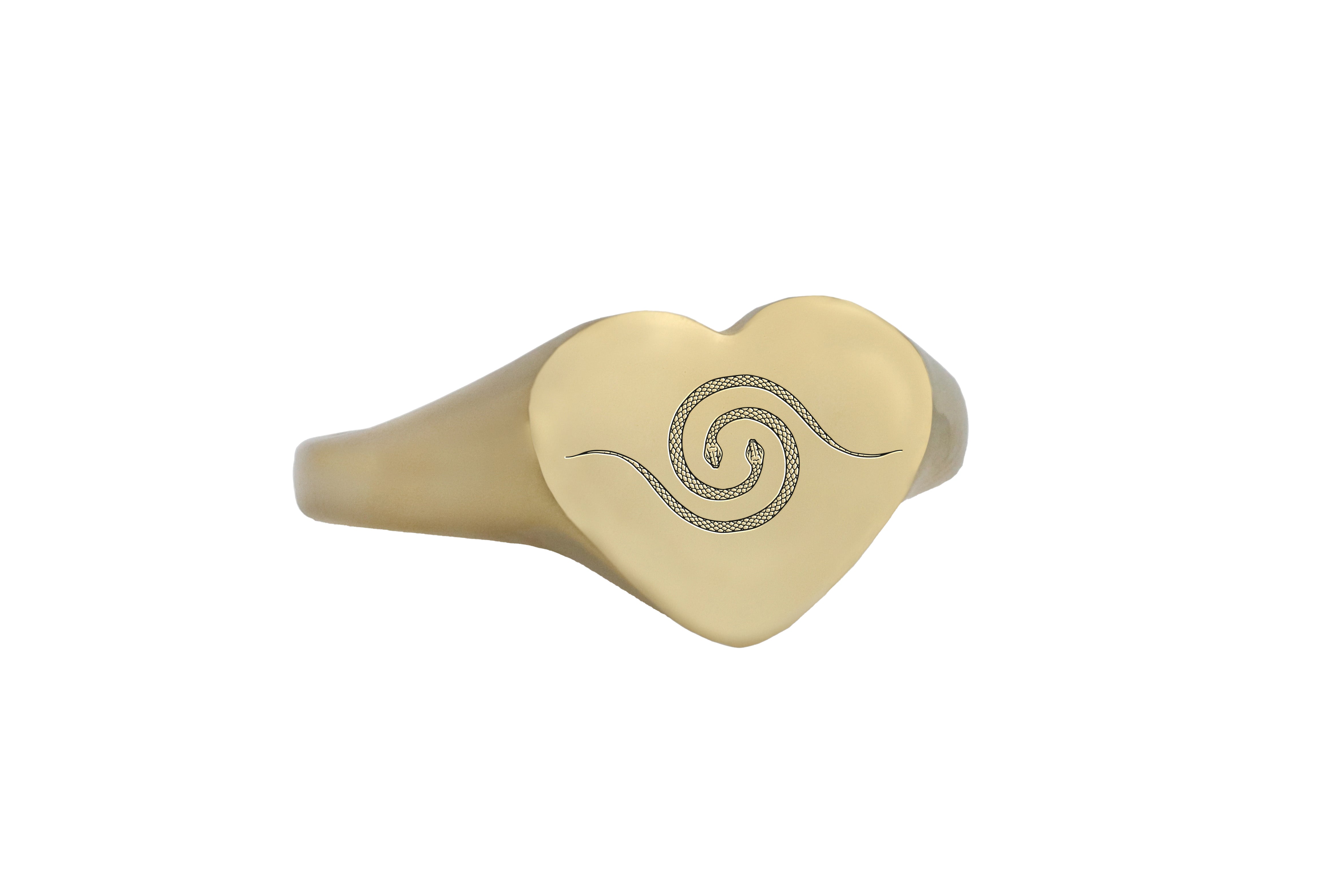 14k Gold Snake Ring