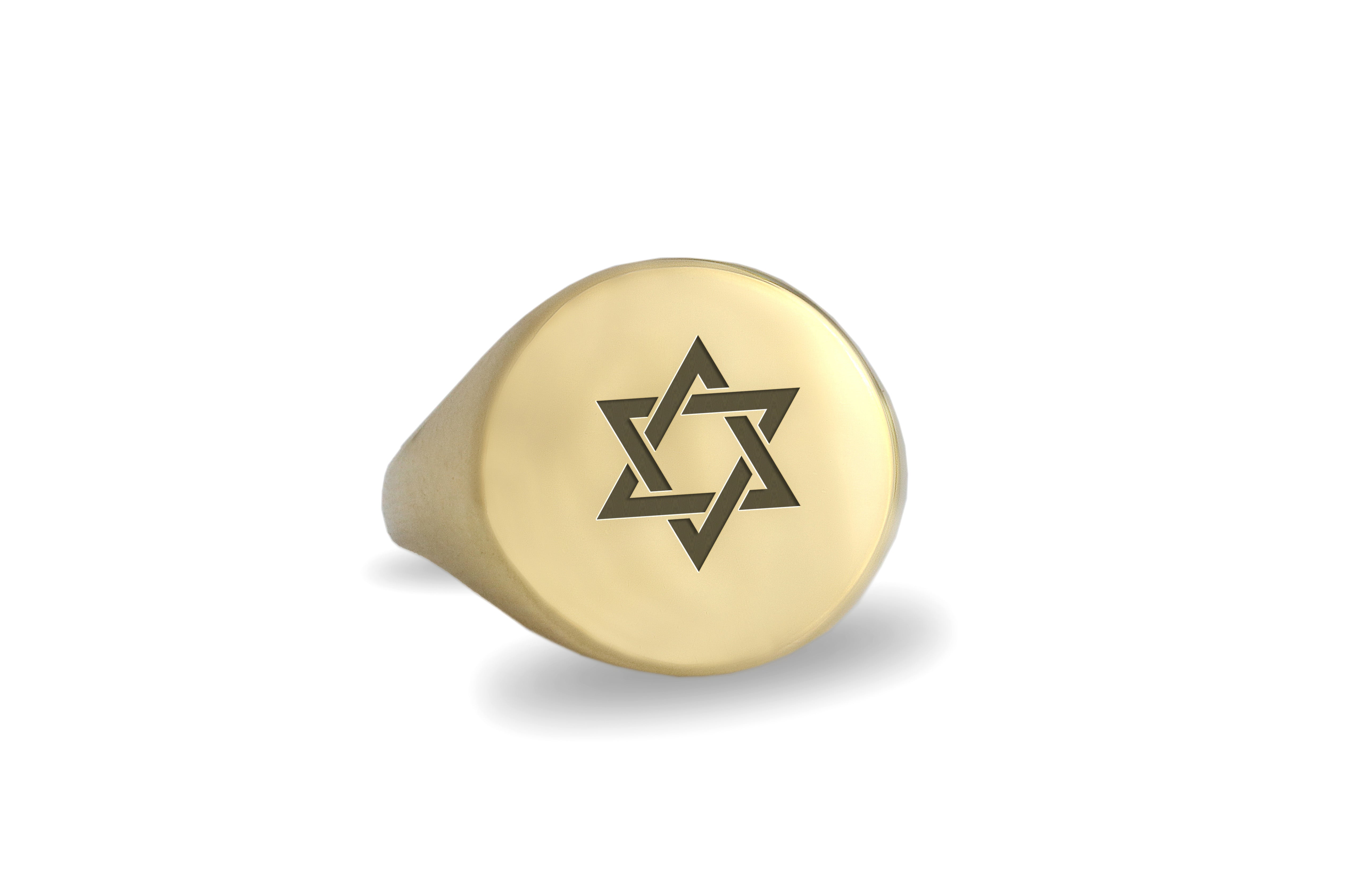 Gold Jewish Ring