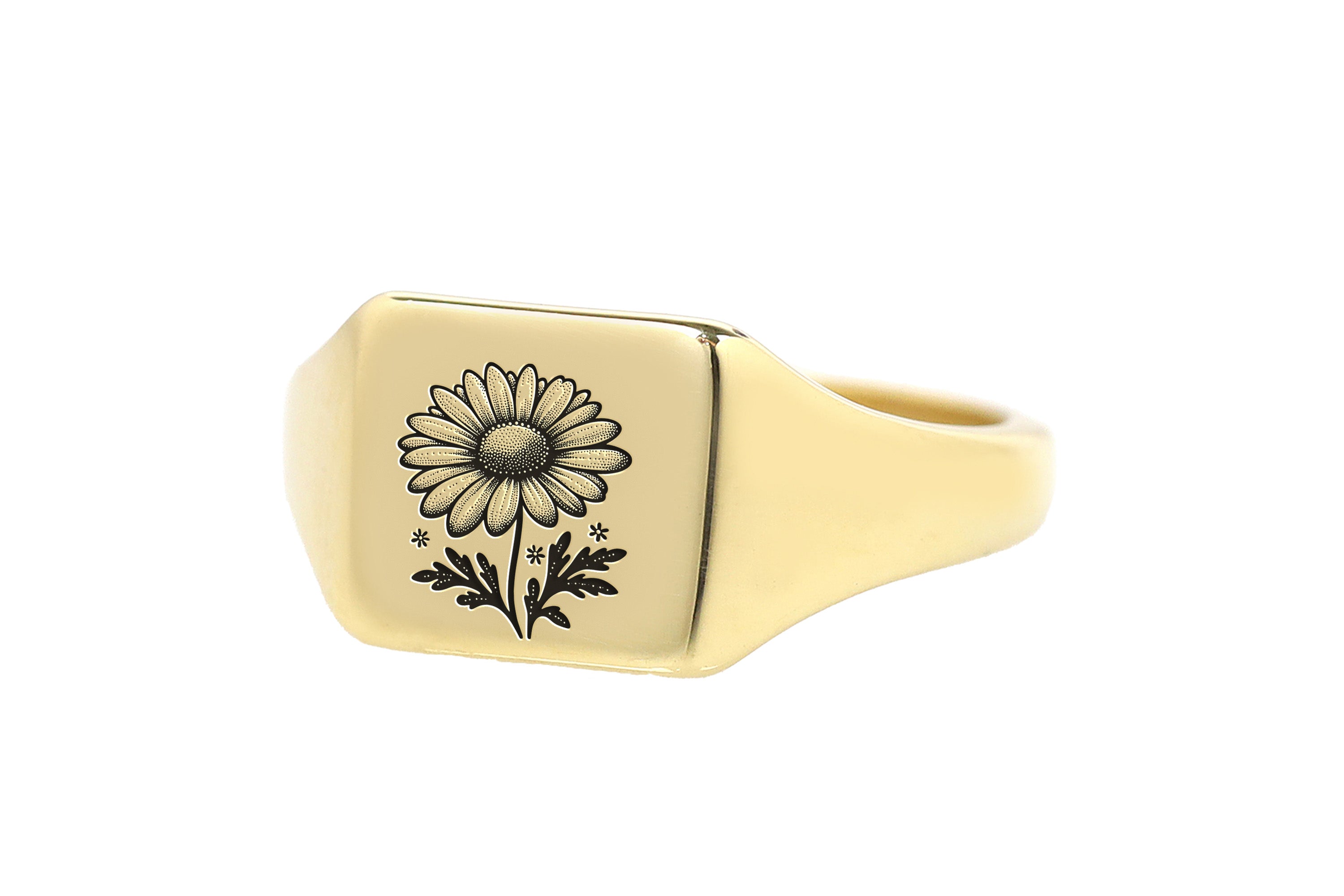 Custom Sunflower Ring