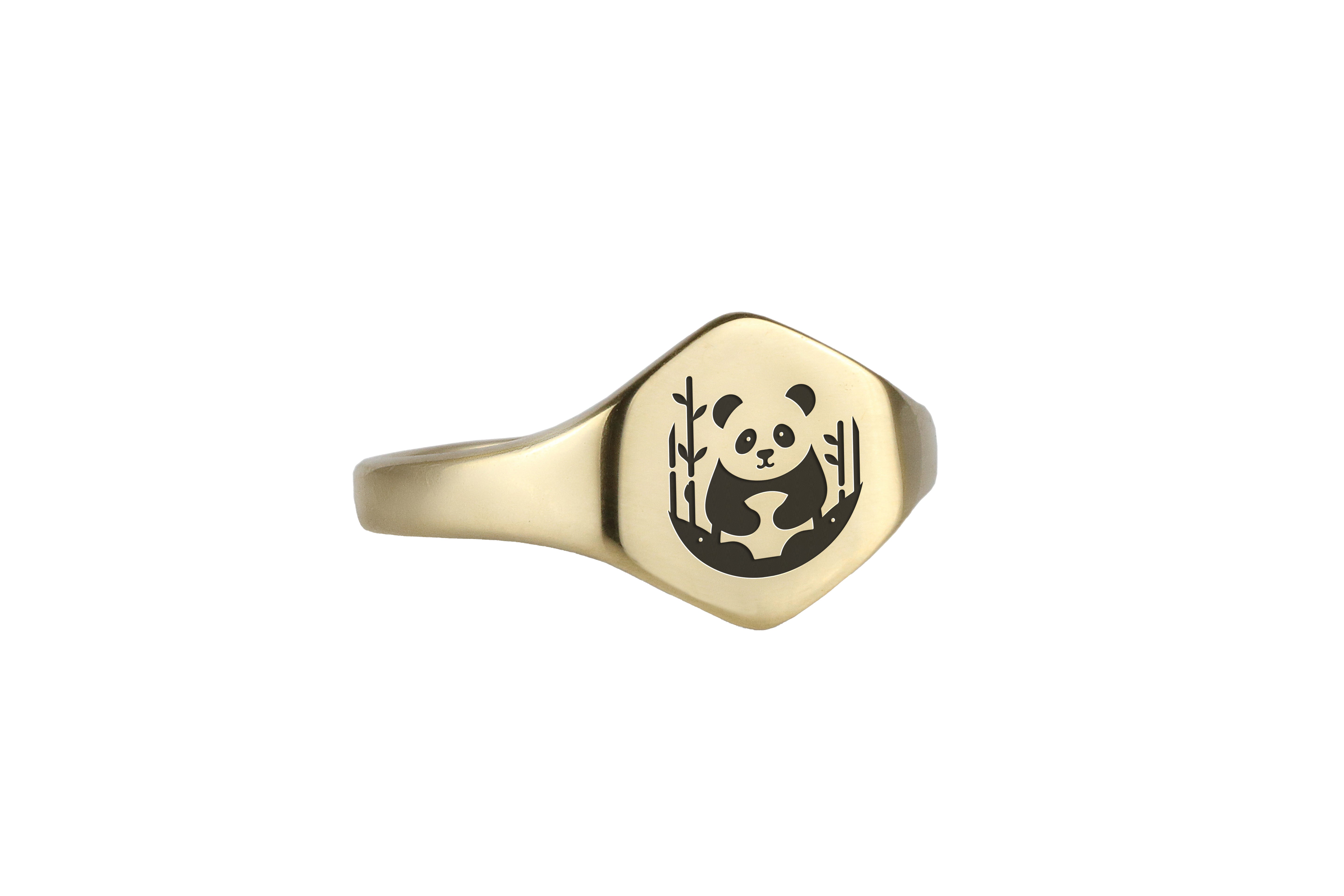 Custom Panda Ring