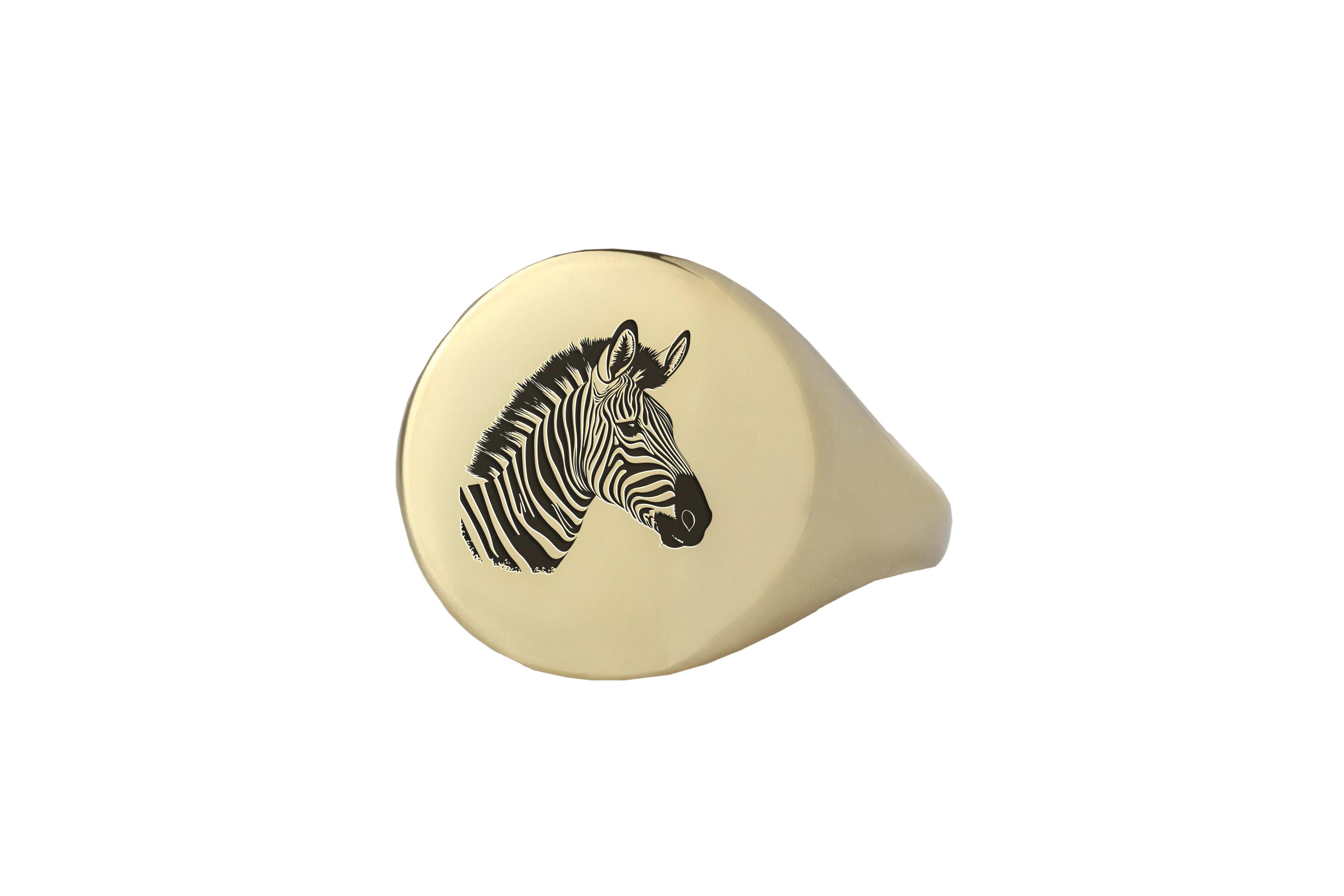 Bold Statement Zebra Ring