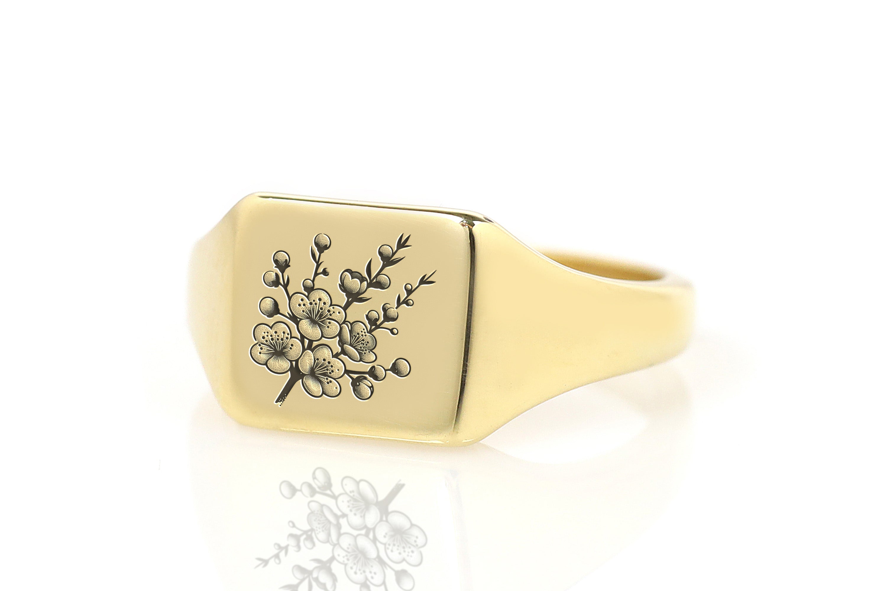 Delicate Cherry Blossom Ring