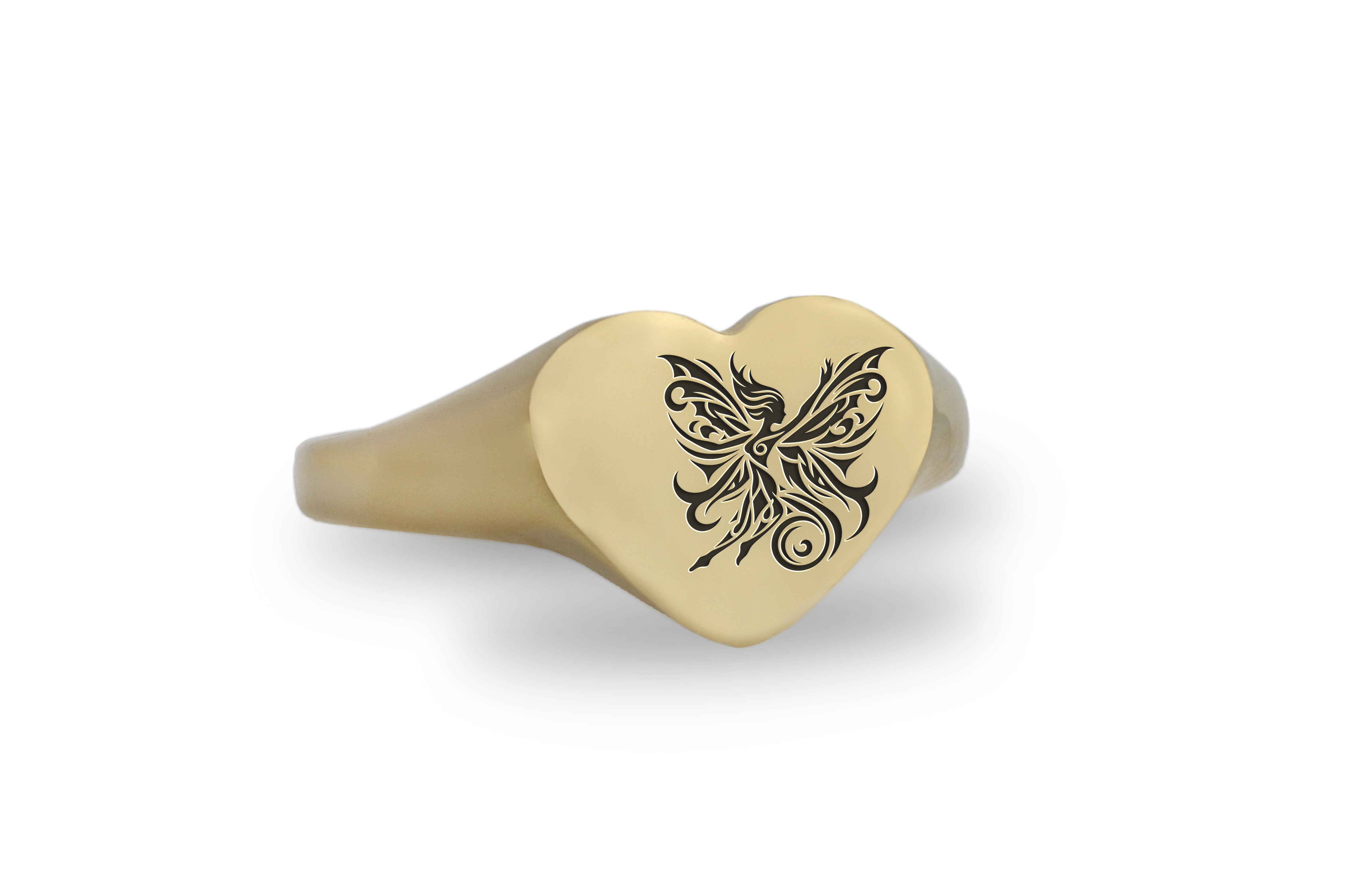 Engraved Elf Signet Ring