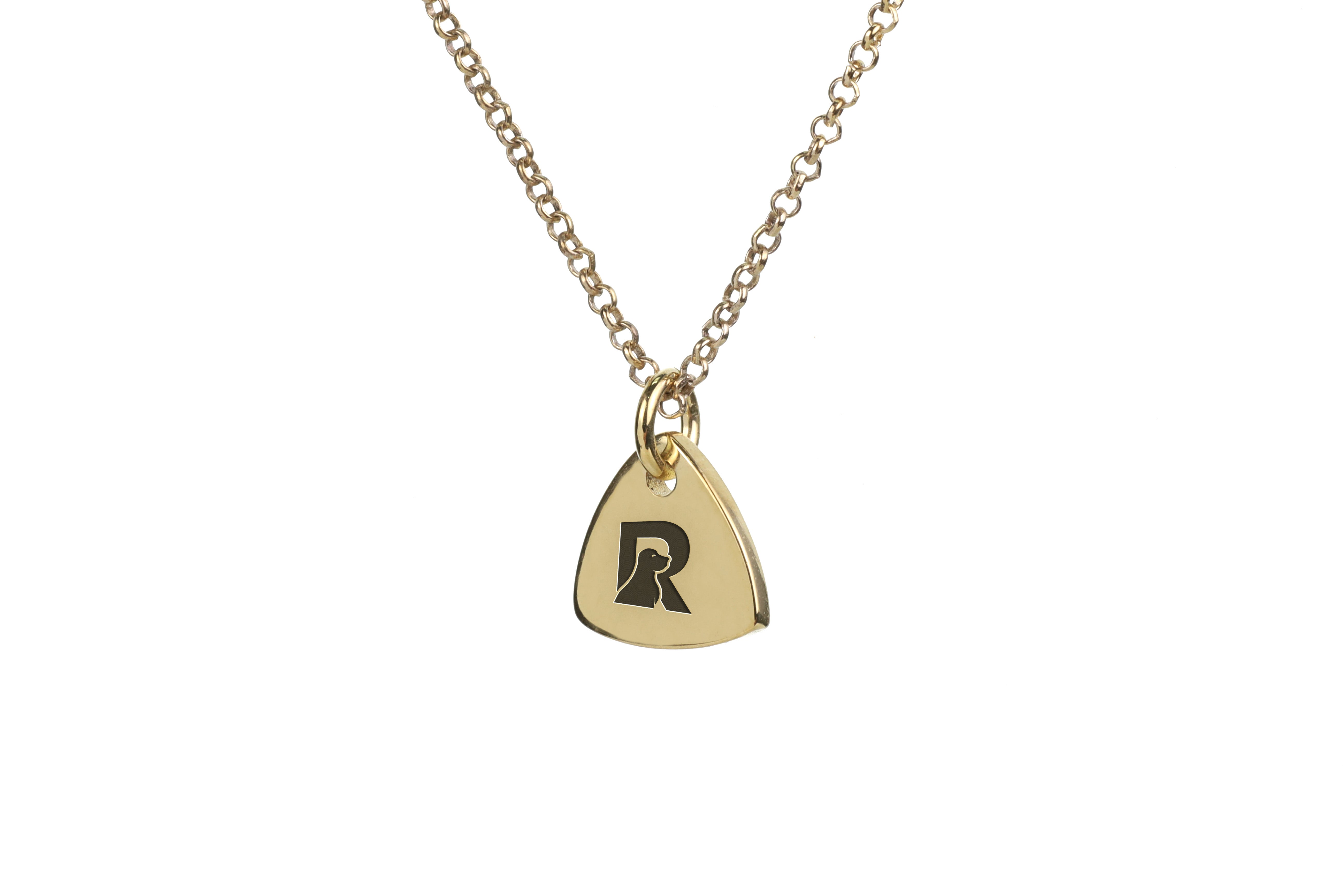 14k Gold Dog Initial's Necklace