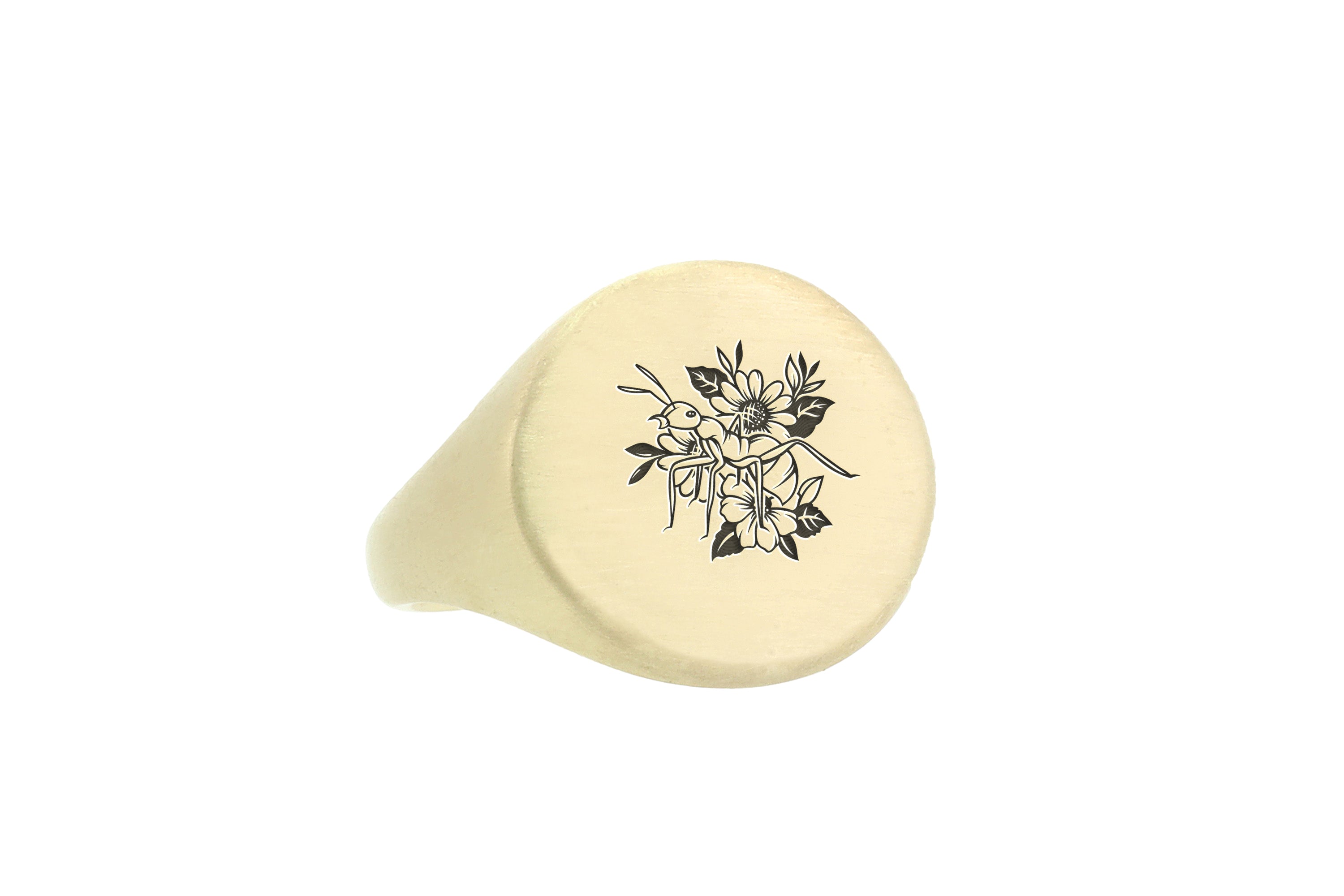14k Gold Custom Insect Ring