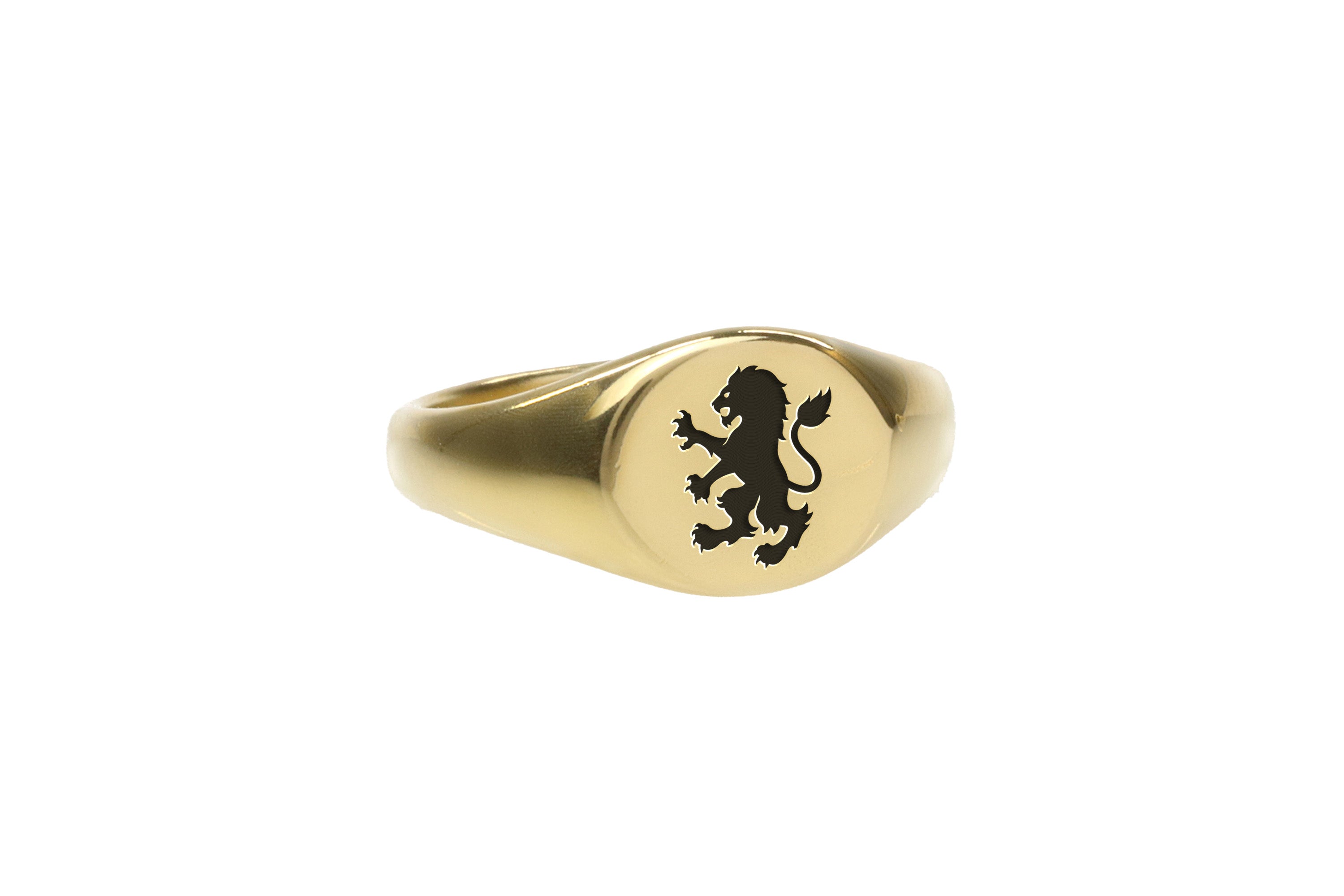 Heraldic Lion Signet Ring