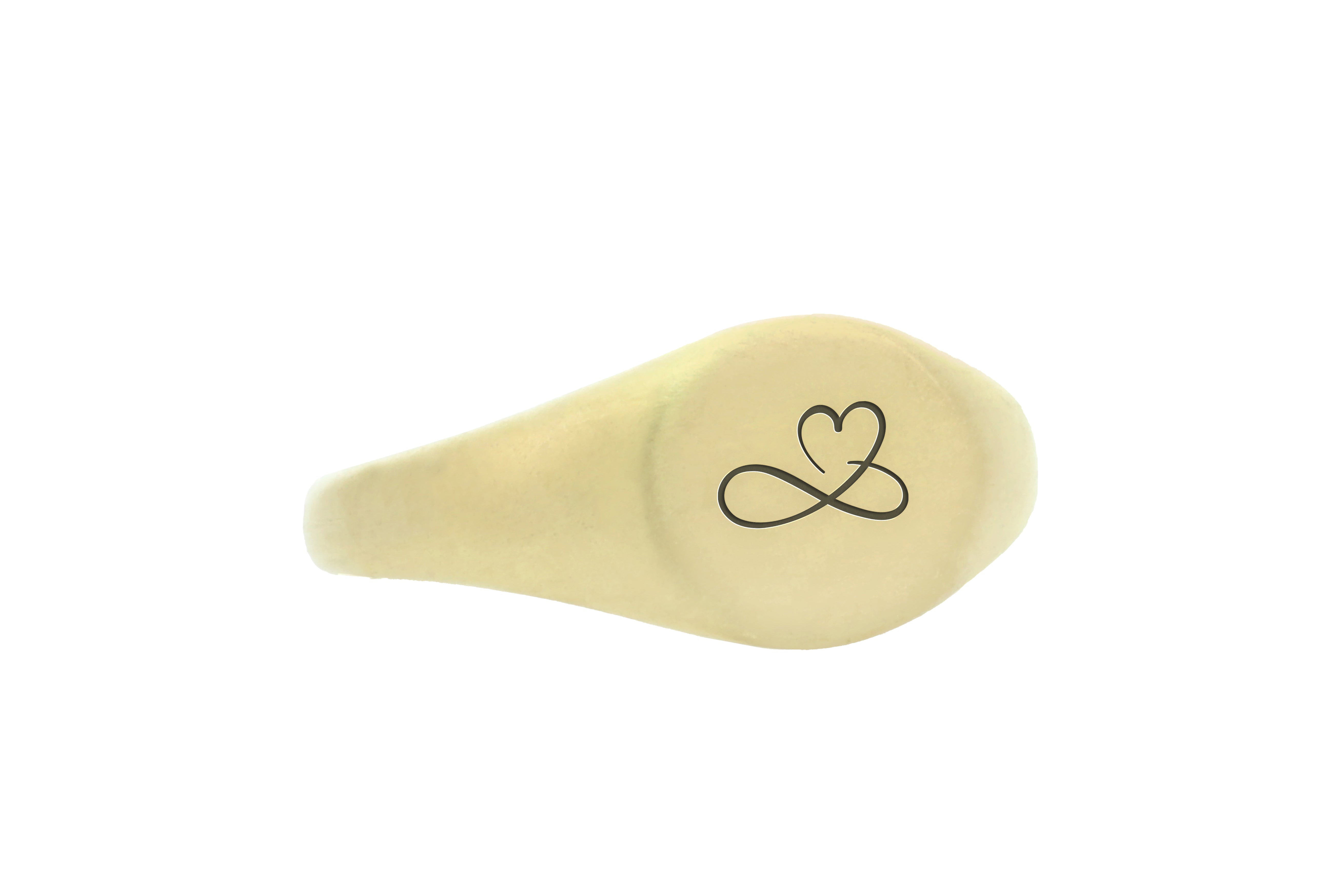 Heart Infinity Gold Signet Ring