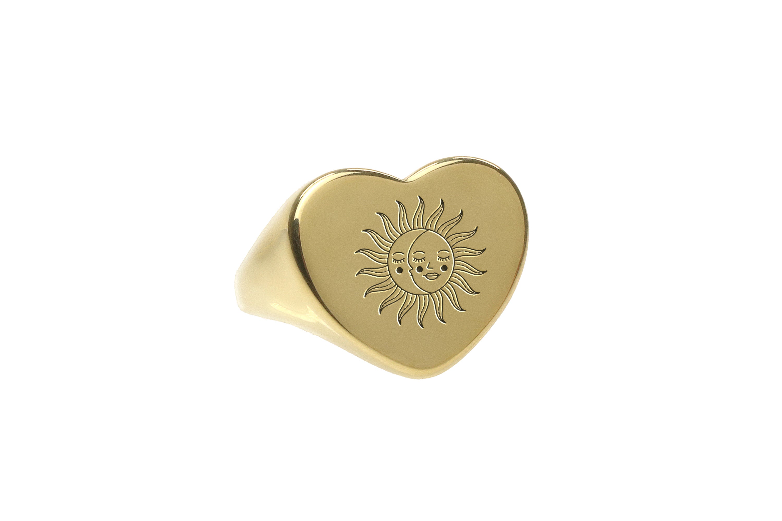 Moon Signet Ring