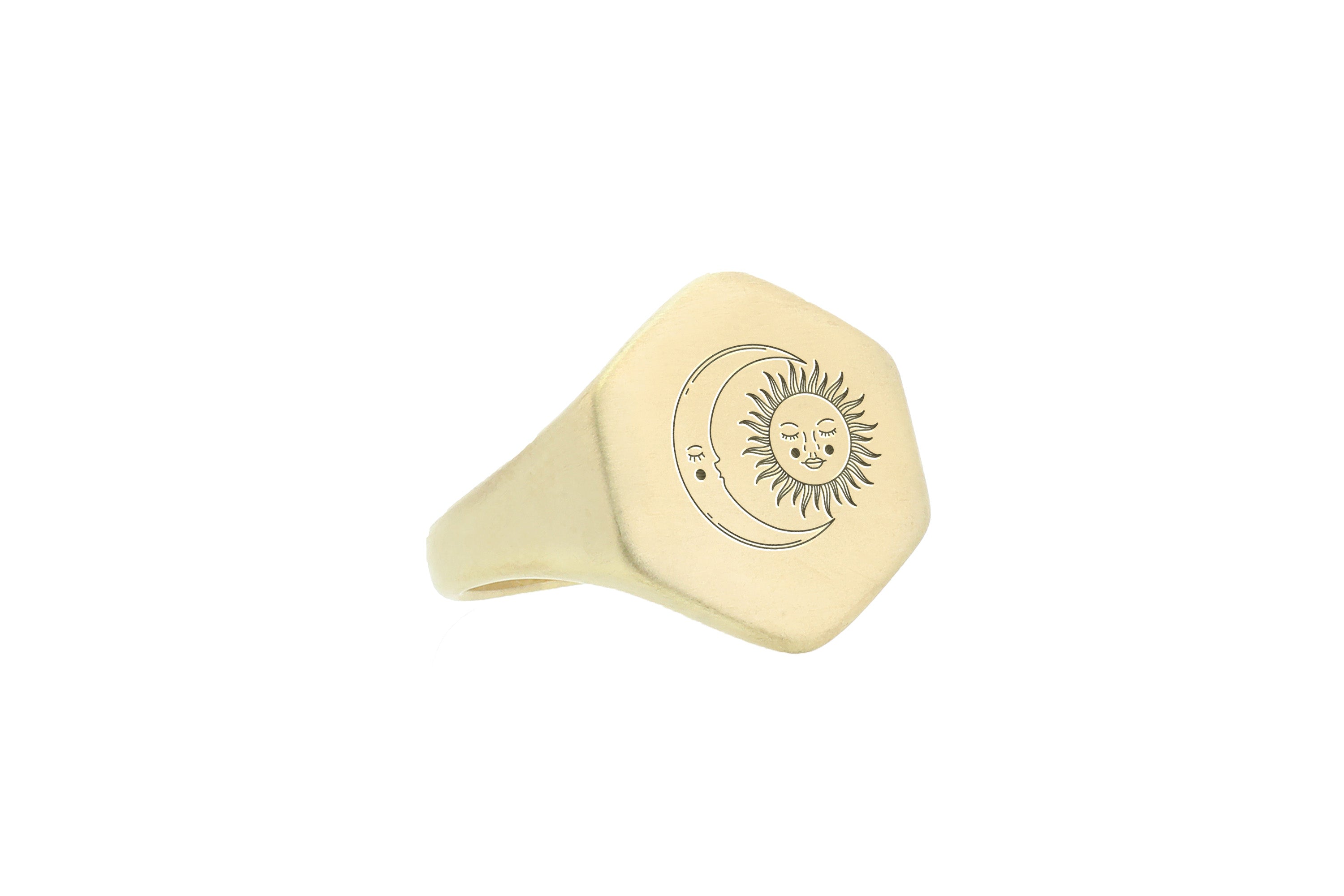 Gold Sun Ring