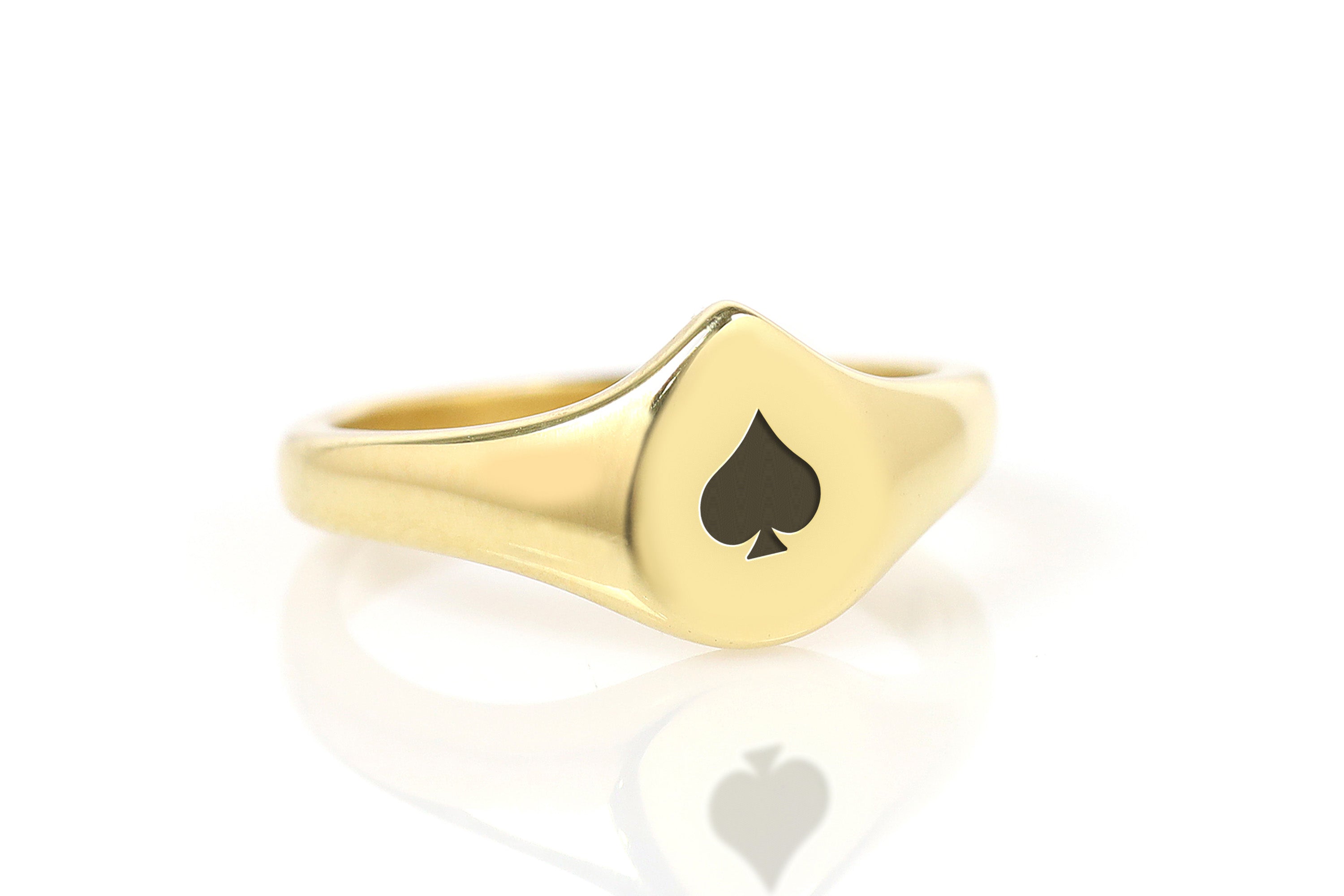 Custom Poker Symbol Ring
