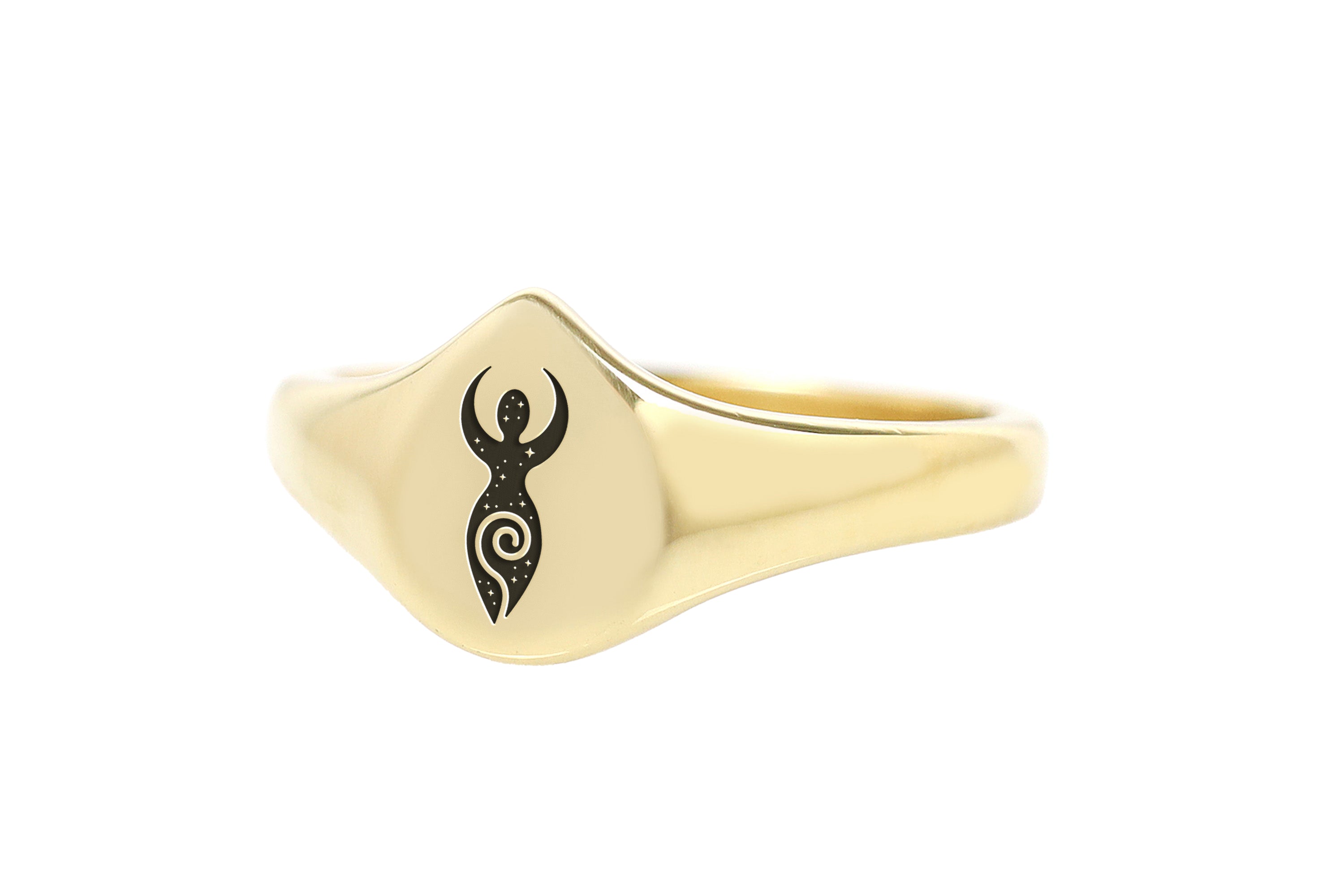 Custom Wiccan Symbol Ring