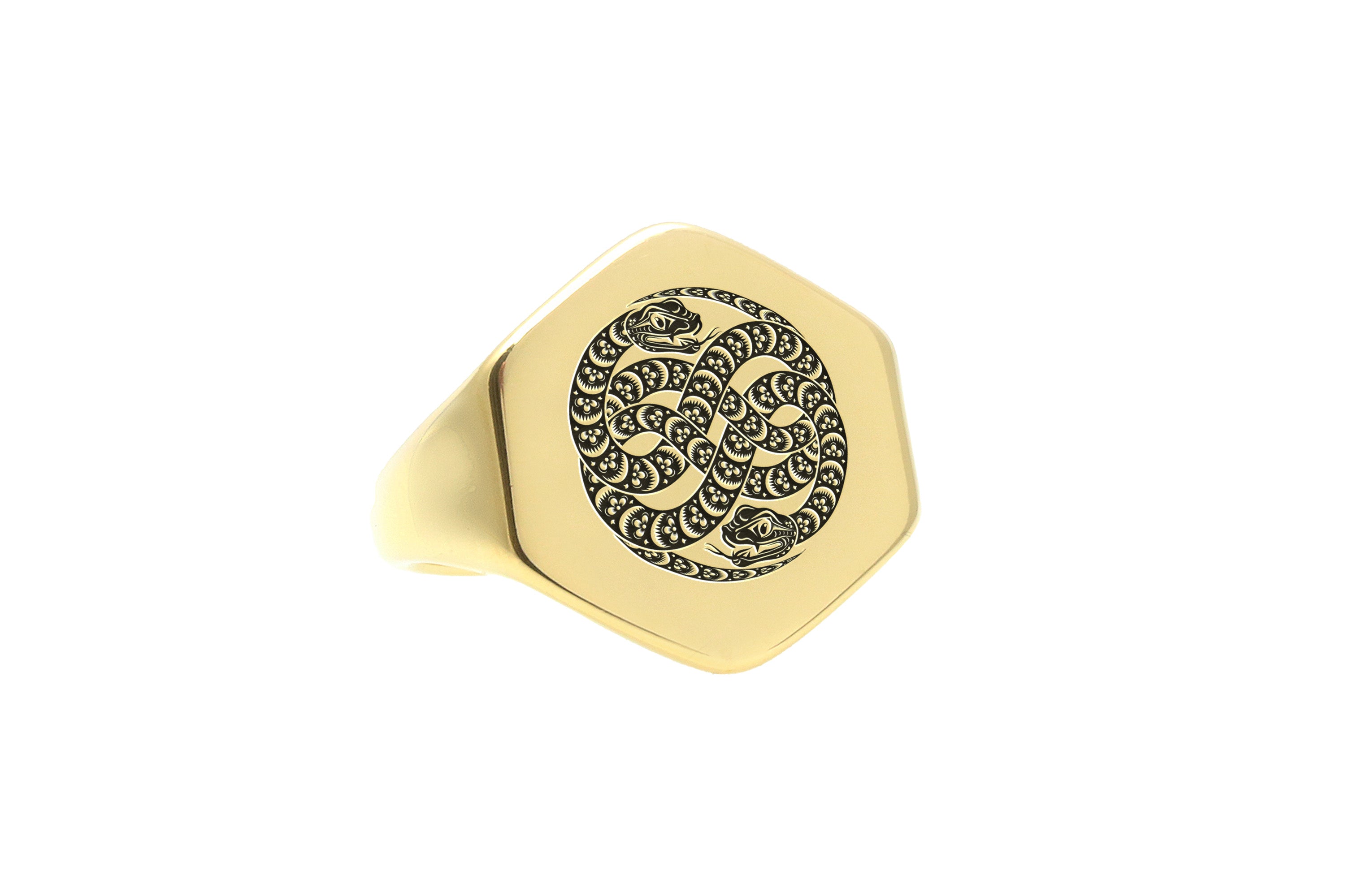 Dual Serpent Ring