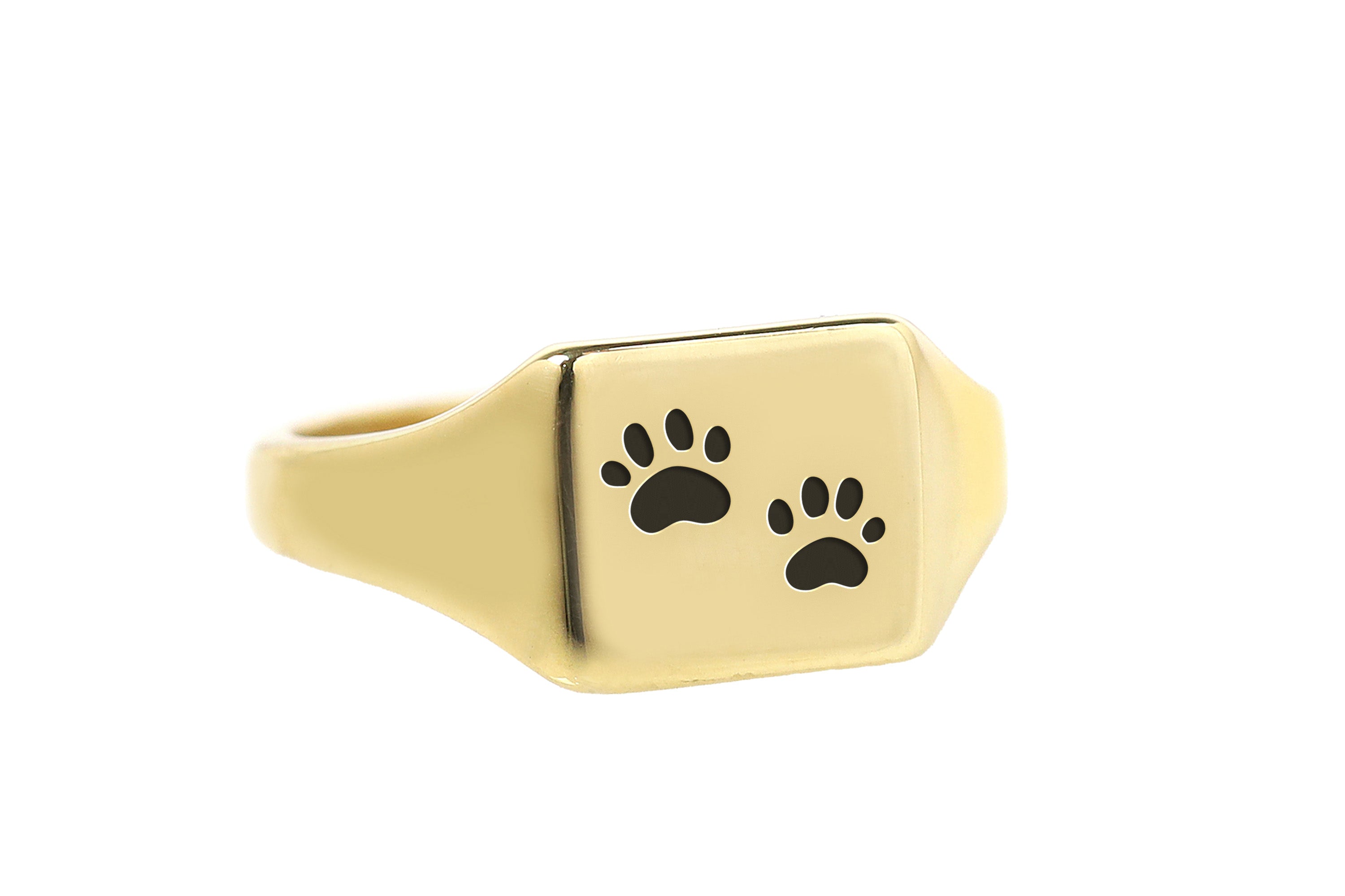 Cute Paw Signet Ring
